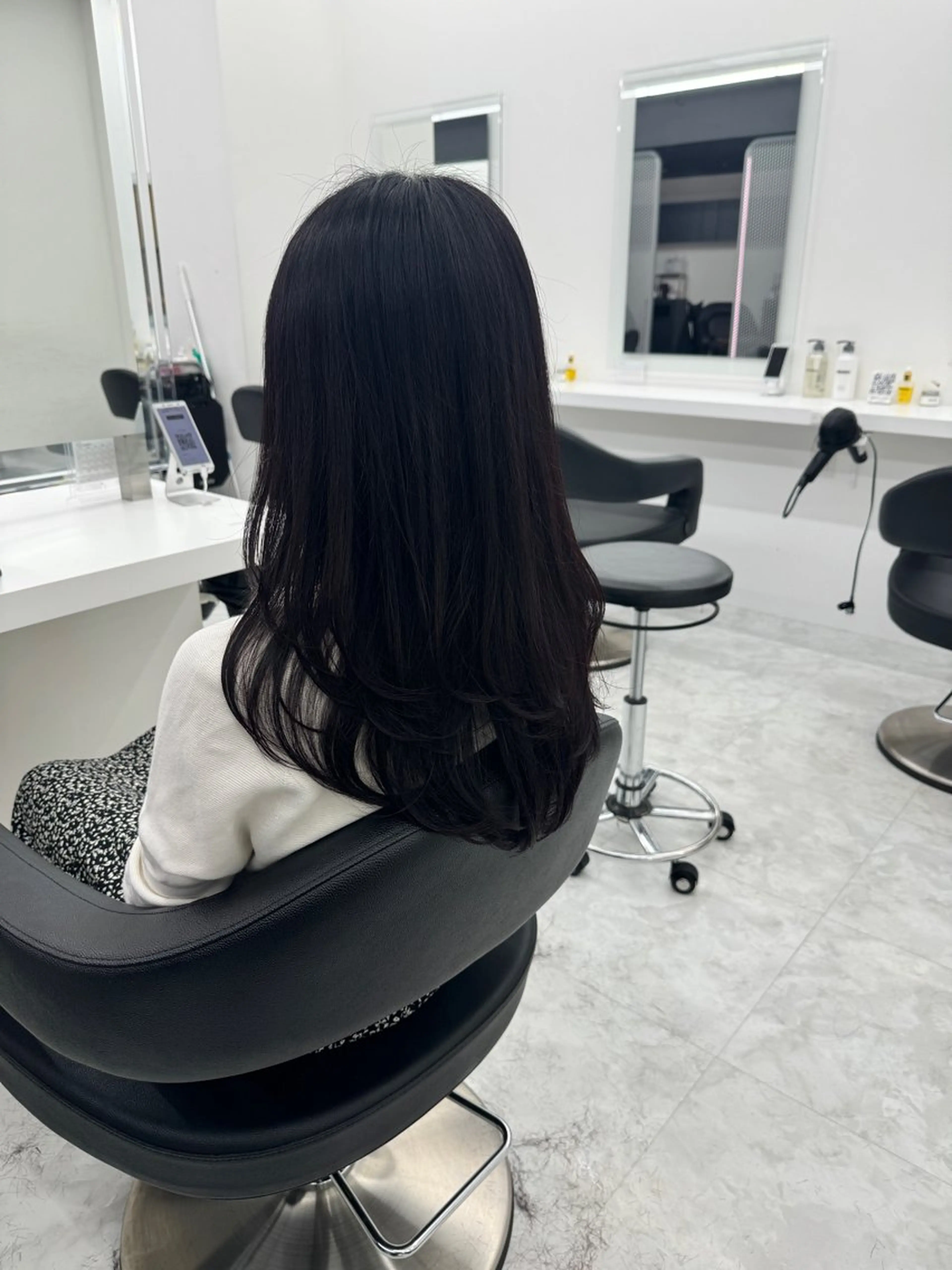ロング カラー カット ヘアカラー ヘッドスパ ヘアセット 💖透明感カラー＆暗 髪専門💖Akariのヘアスタイル