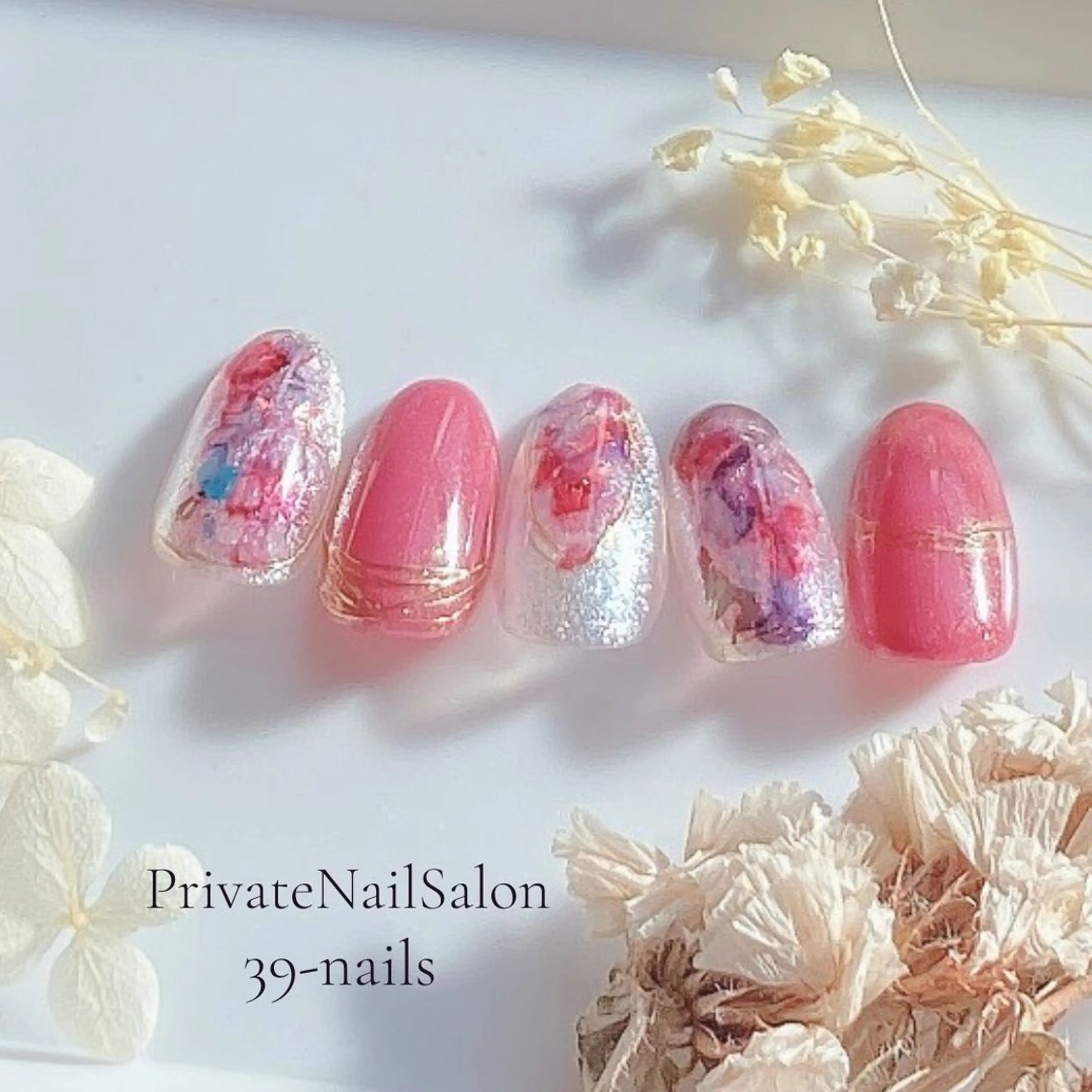 ネイル ニュアンスネイル ハンドネイル 39-nails EharaMikuのネイルデザイン
