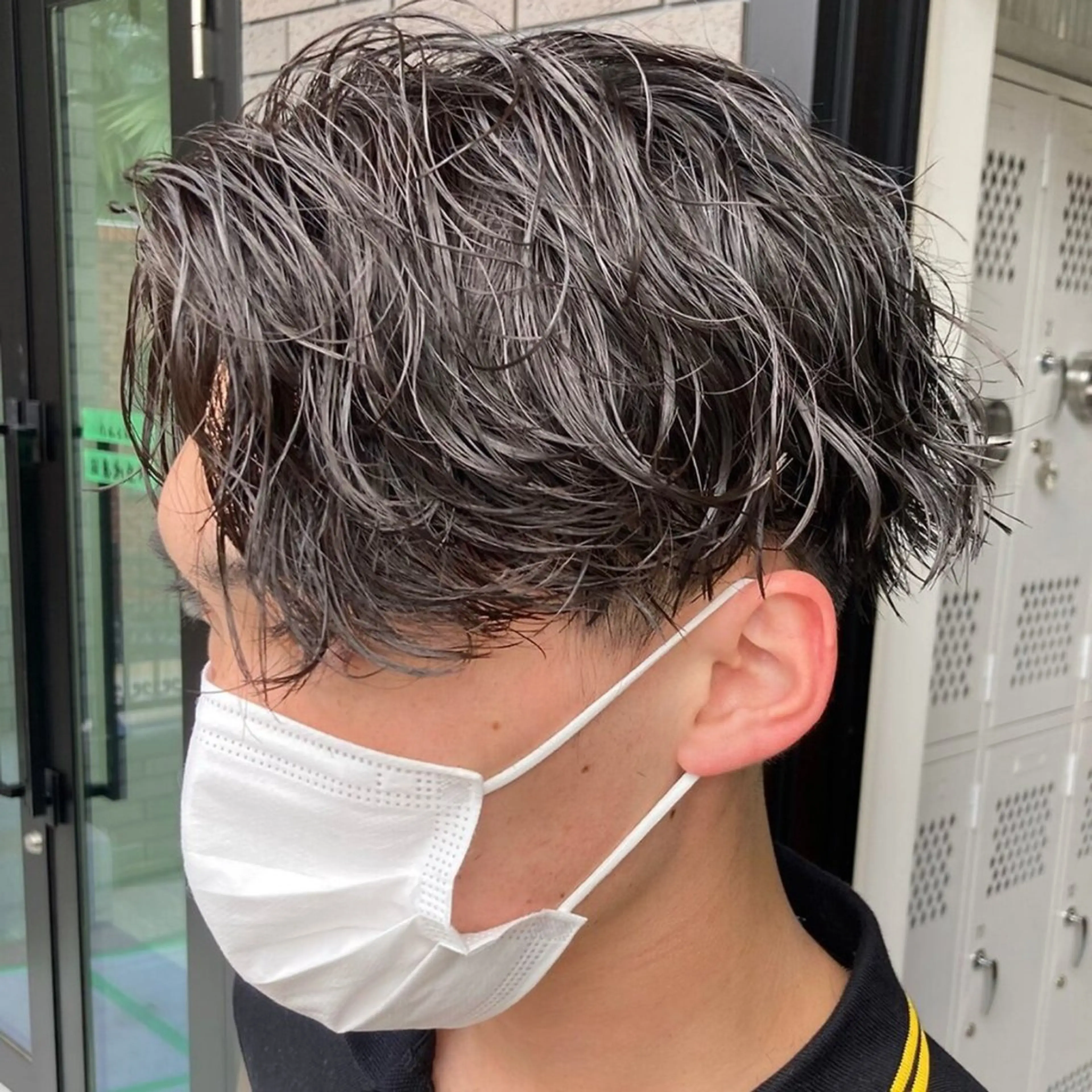 ショート パーマ メンズ メンズパーマ カット パーマ 楽斗/メンズパーマ /シャドウパーマのヘアスタイル