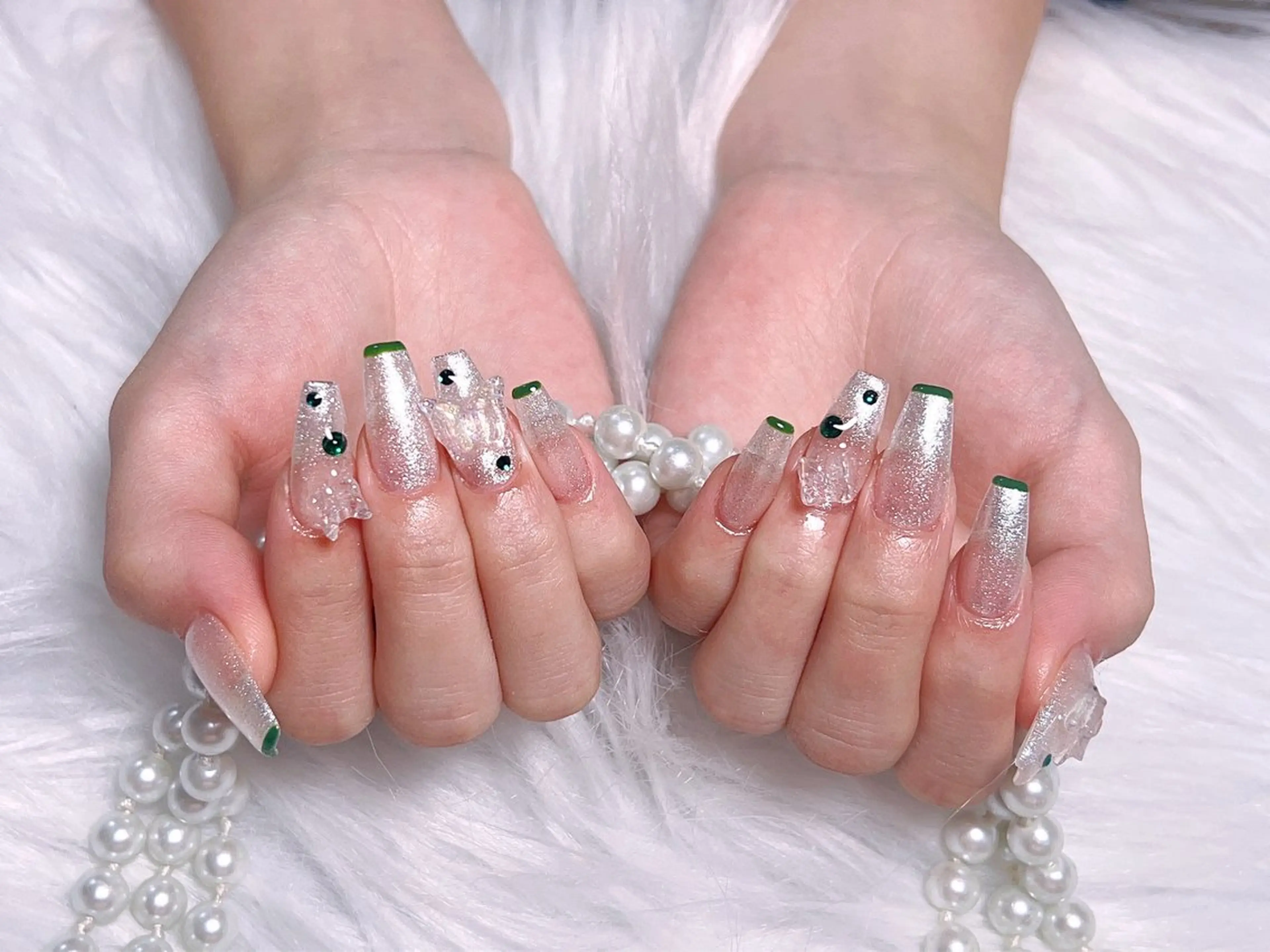 ネイル ハンドネイル UMI GINZA NAIL SALON所属・Yu na💖🎀のネイルデザイン