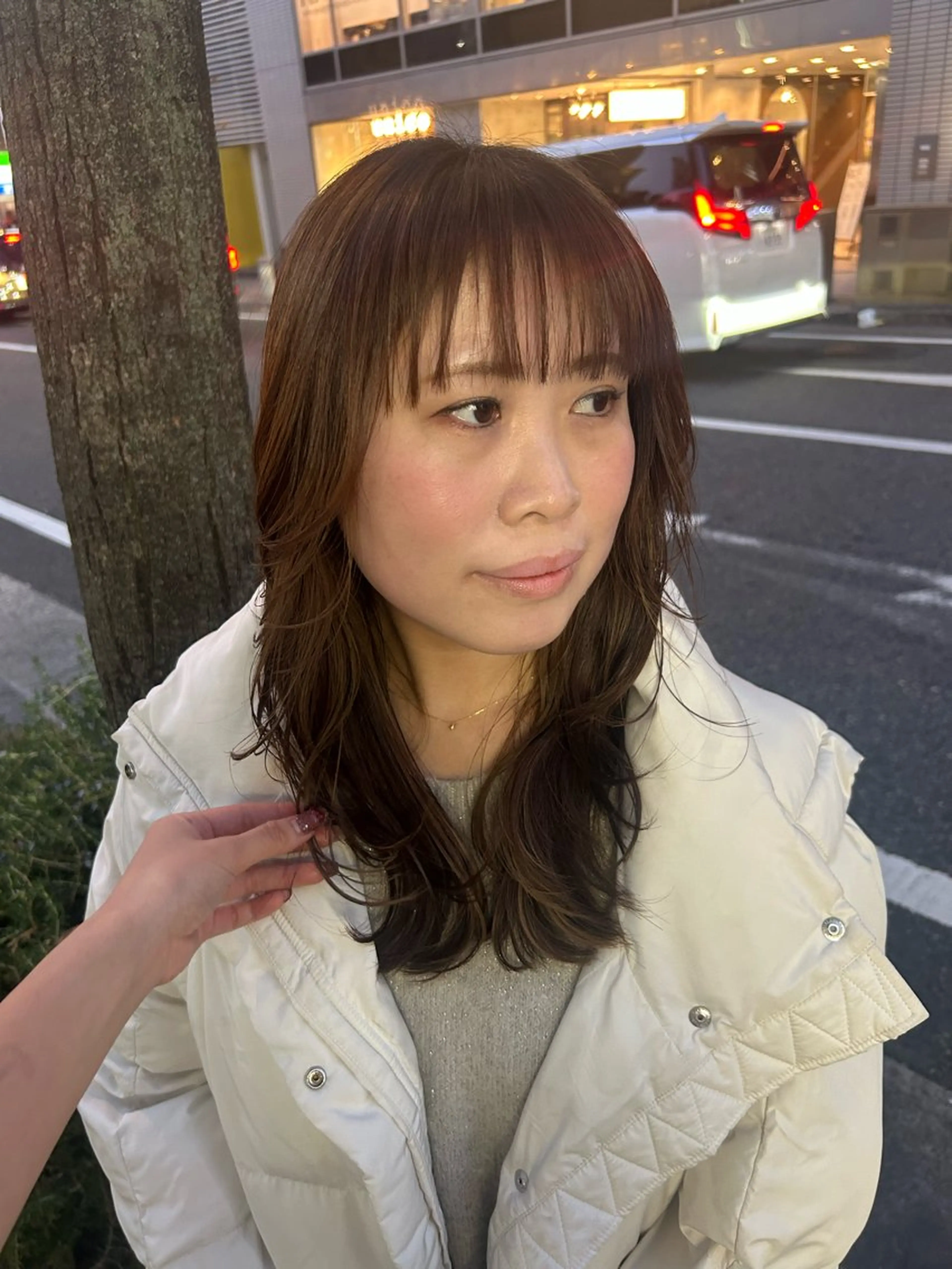 セミロング color list 倉本恋のヘアスタイル