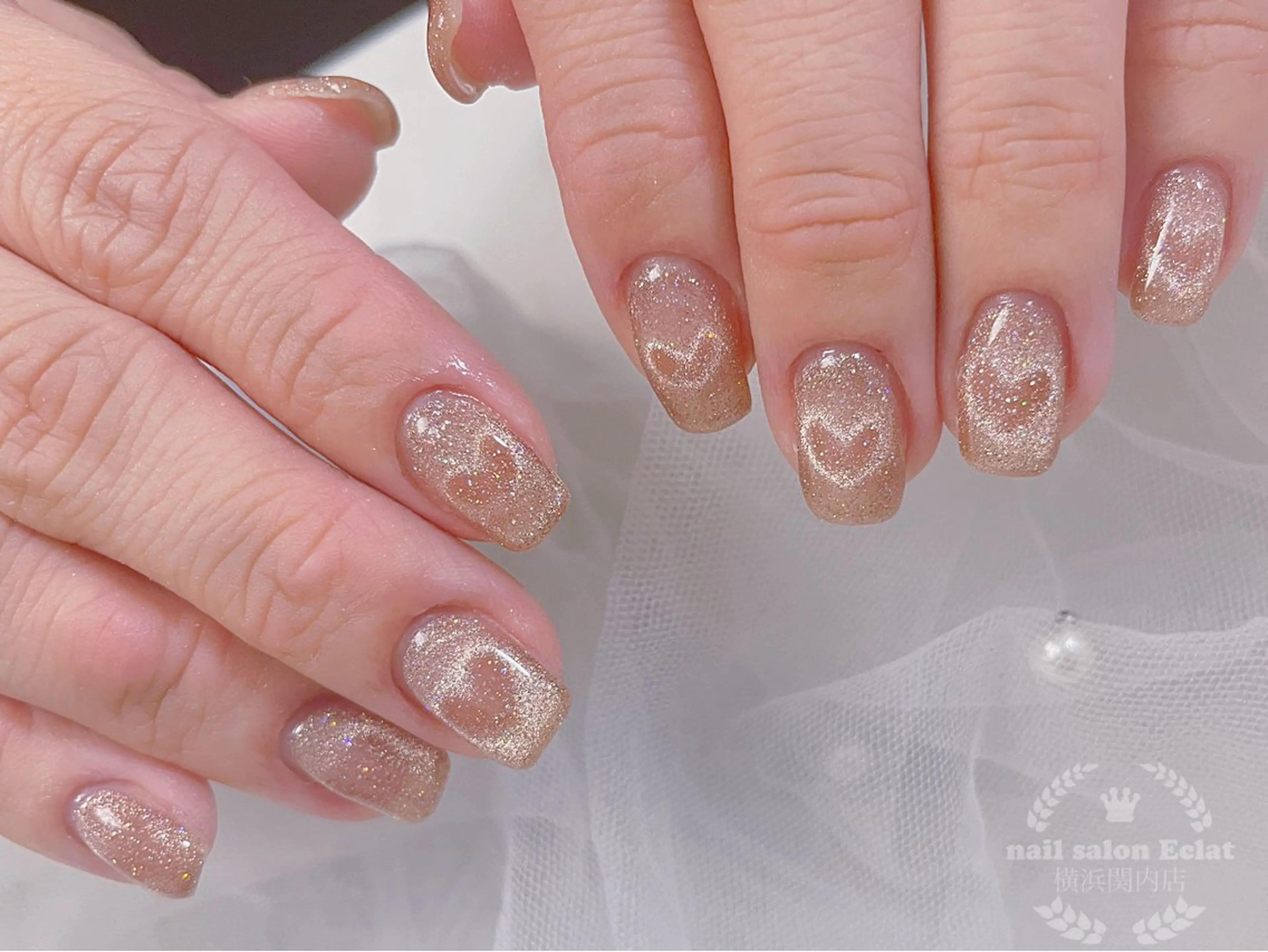 ネイル ハンドネイル ネイルサロンエクラ 🫧Shizukaのネイルデザイン