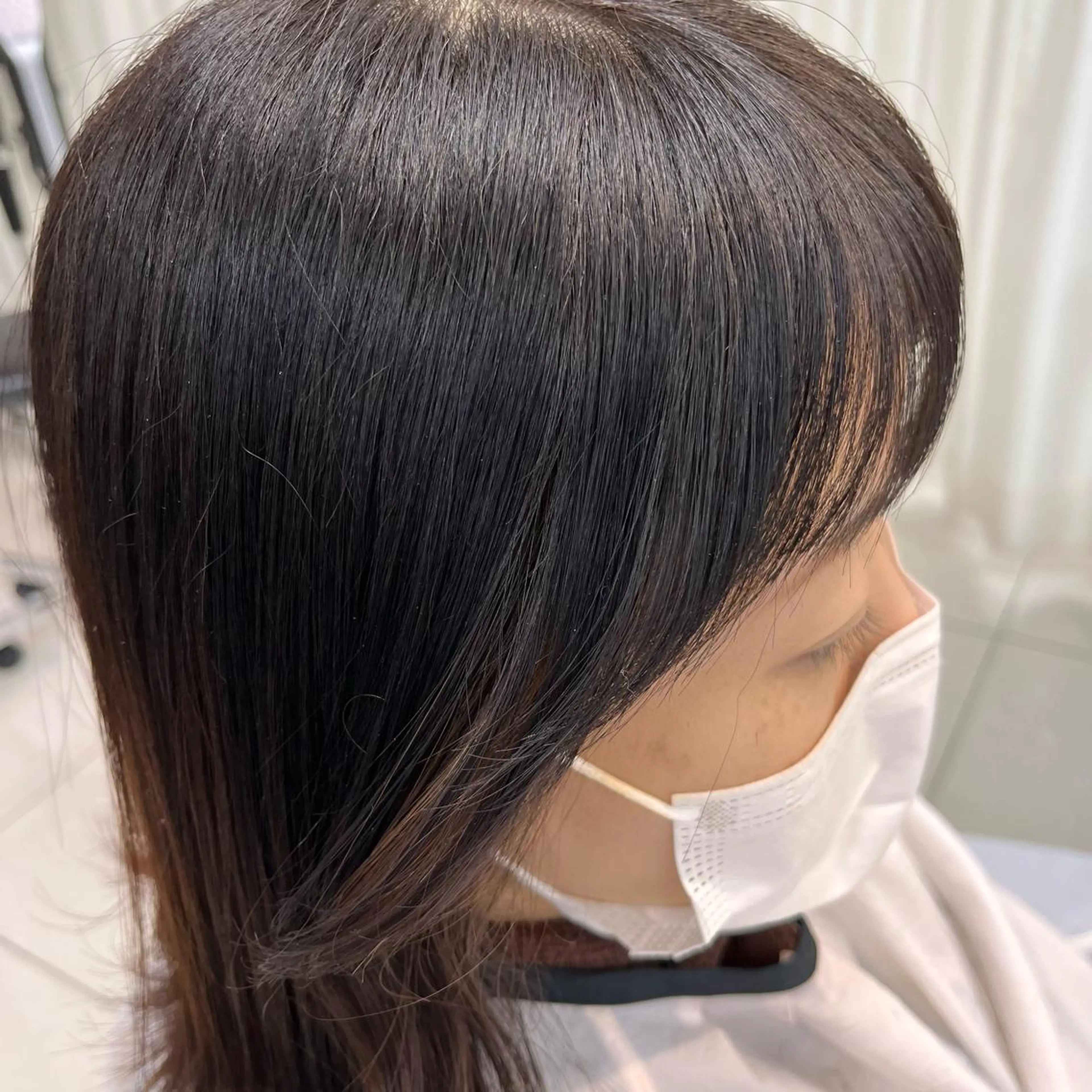 ショート サイドバング メンズ縮毛矯正🦊ハ イトーン　RYOKAのヘアスタイル