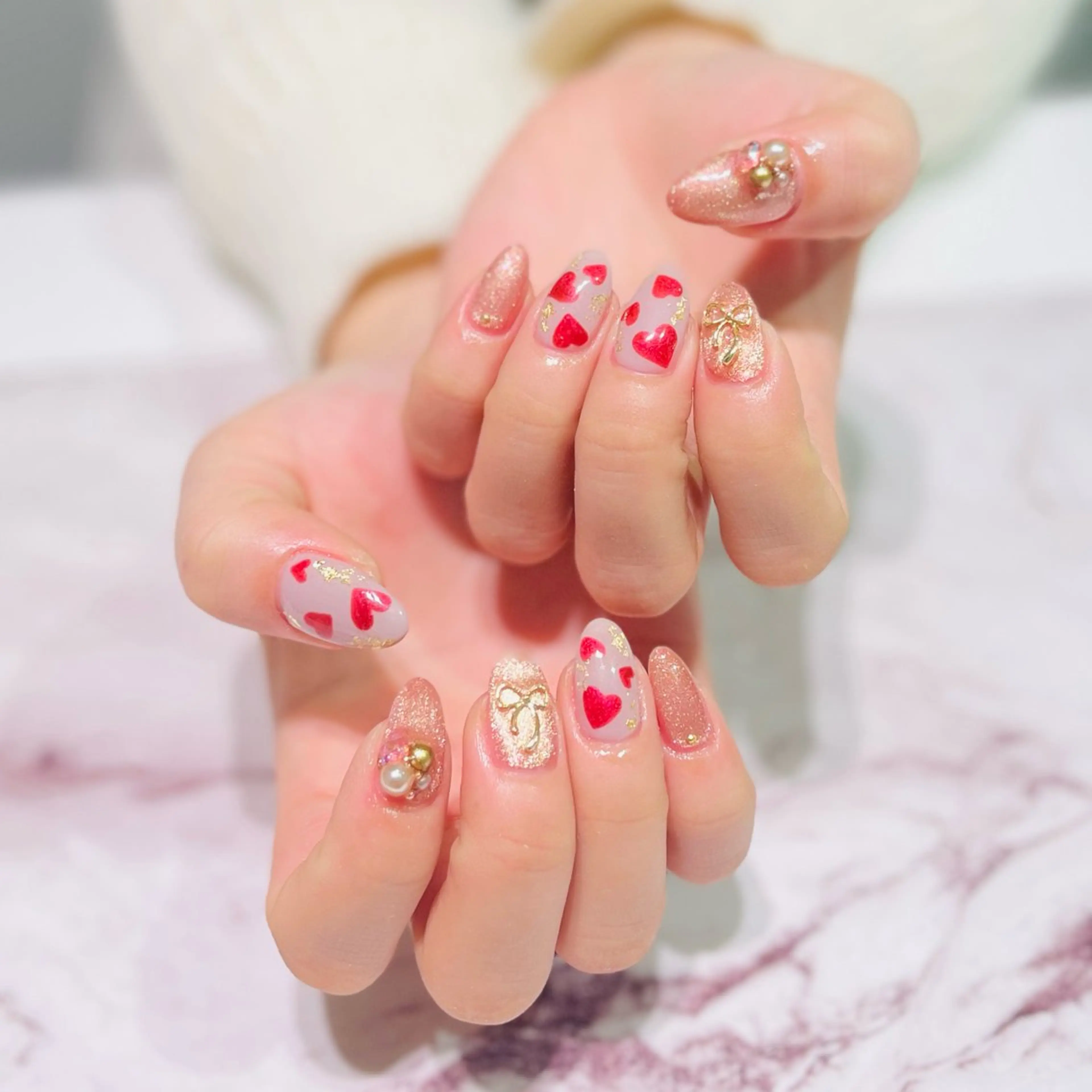 ネイル ハンドネイル Hair removal & Beauty salon Produce by Lucia所属・nail salon Luciaのネイルデザイン