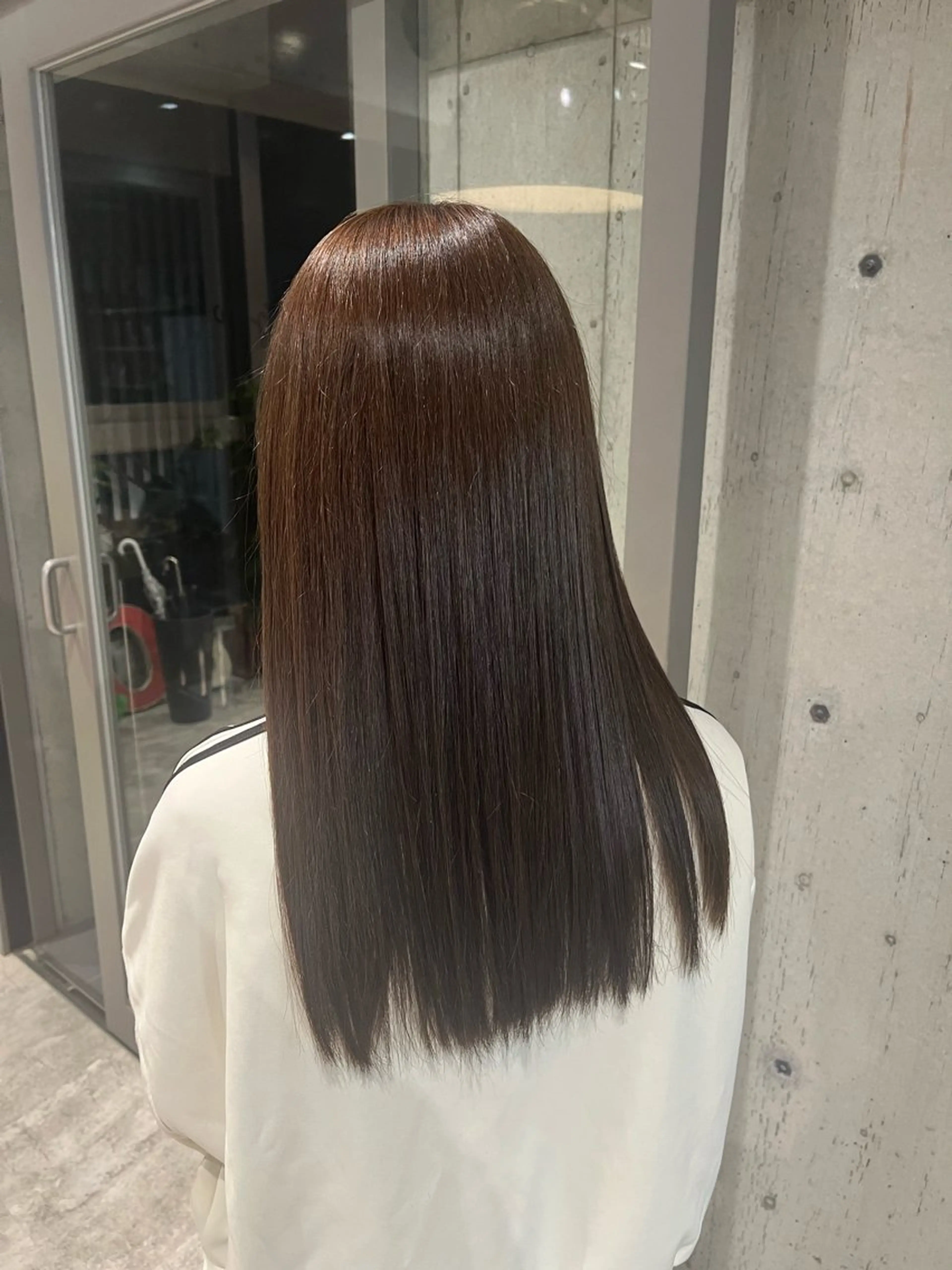ロング カラー ヘアアレンジ カット ヘアカラー トリートメント 傷ませないカラー・ ボブ・リクト📸のヘアスタイル