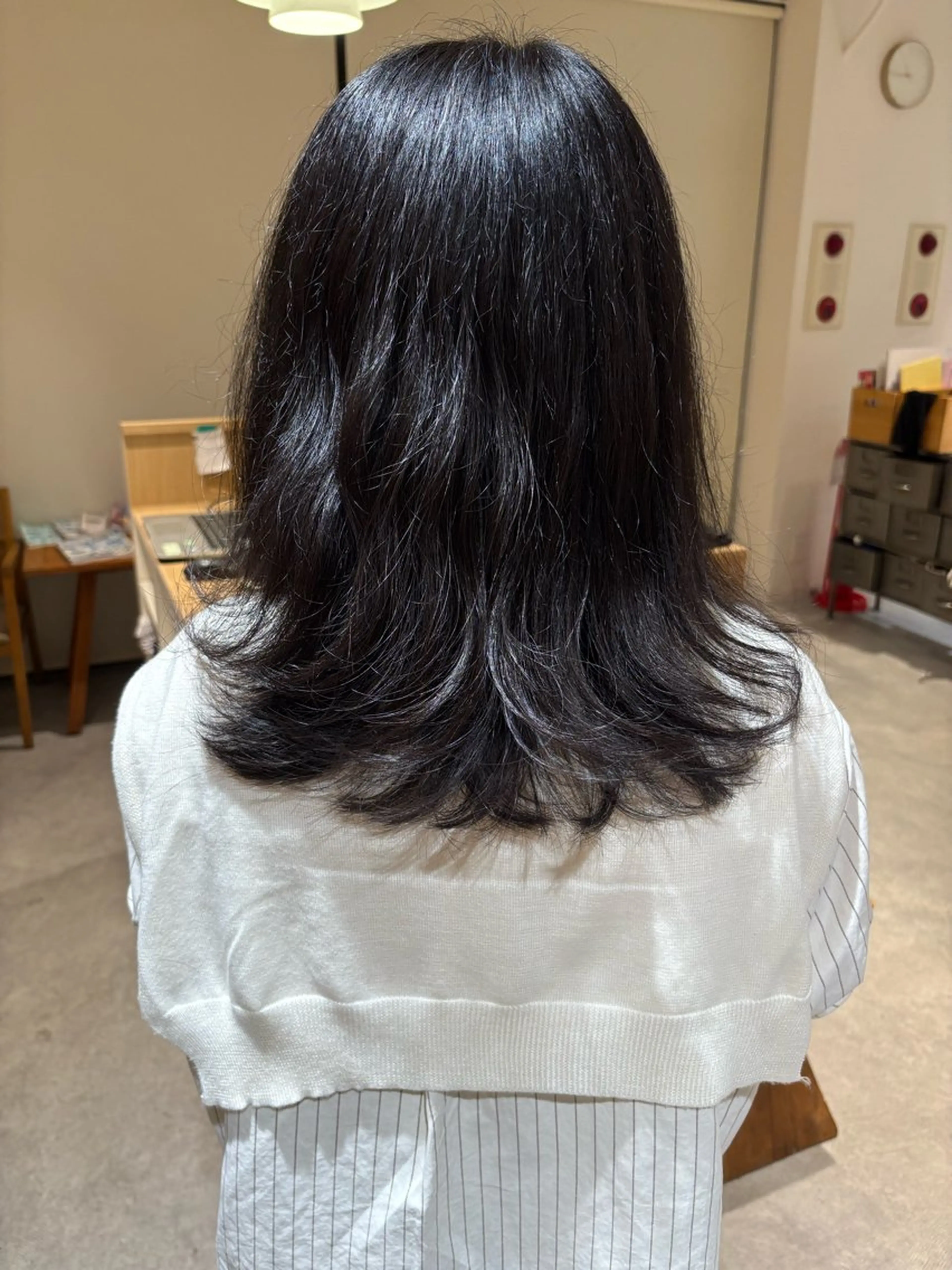 ミディアム 髙木 夢叶のヘアスタイル