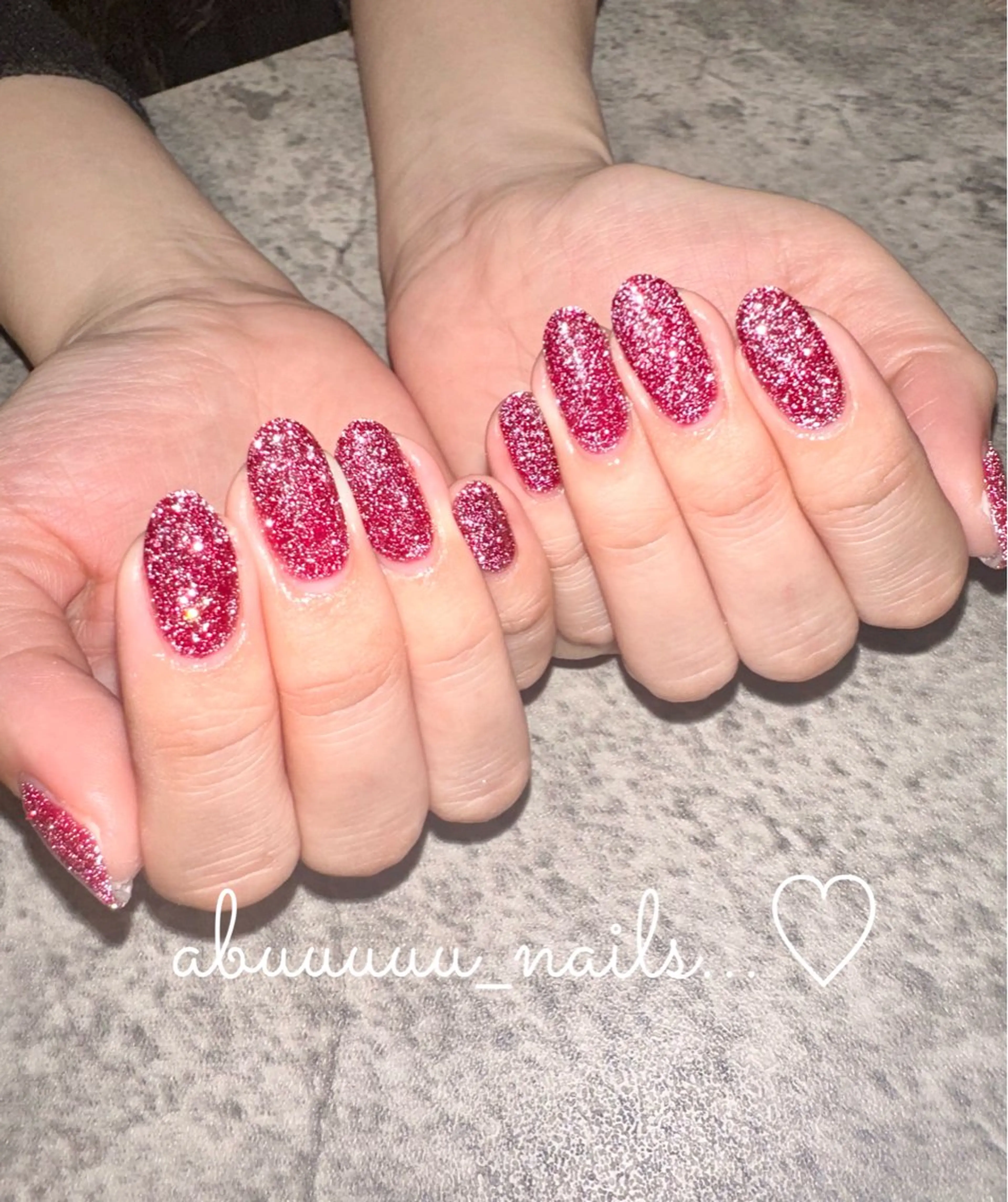 ネイル フラッシュネイル 夏ネイル ハンドネイル abuuuuu nailsのネイルデザイン