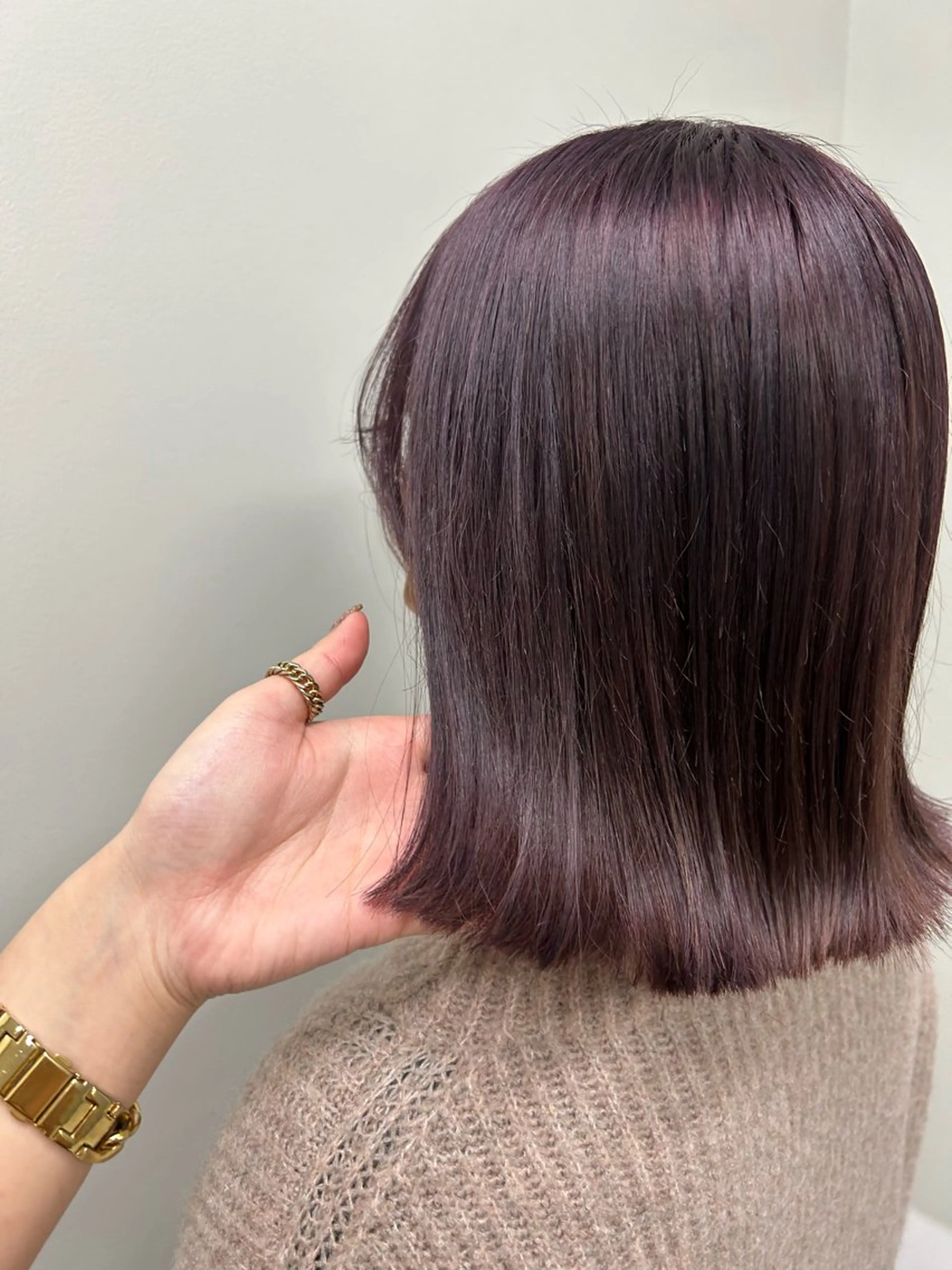 ミディアム カラー ヘアカラー 🍓 JURiA 🍓のヘアスタイル
