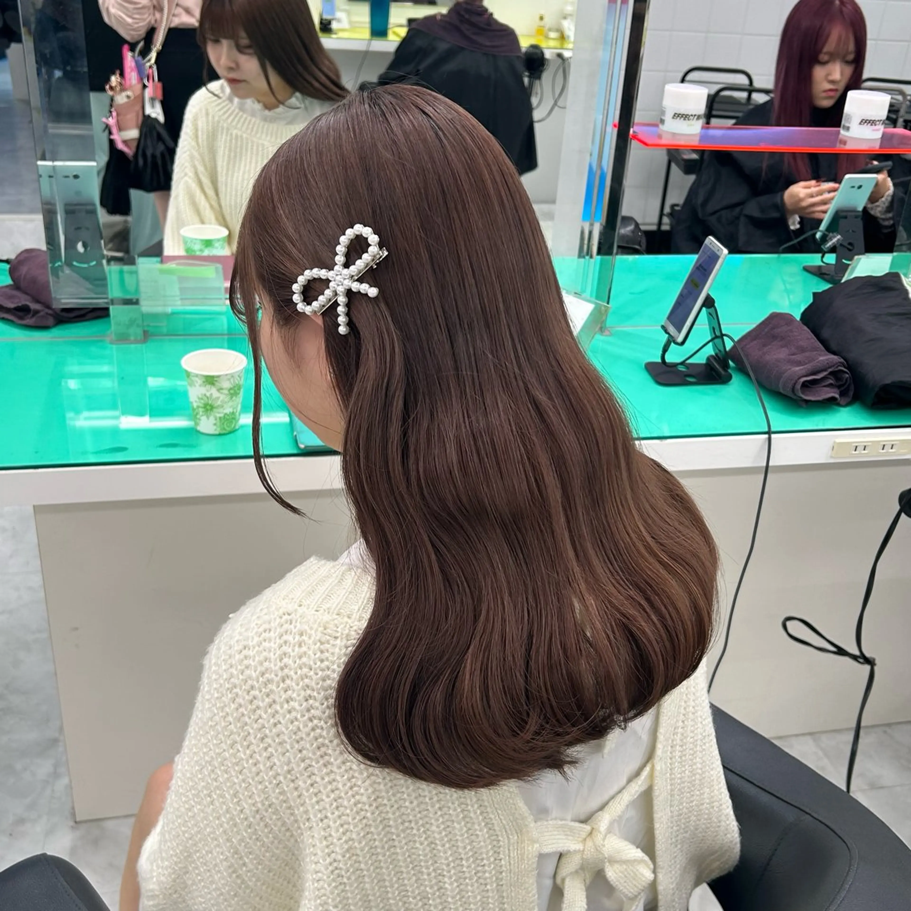 ロング Miwa🤍ダメージ レスカラー特化🦢のヘアスタイル