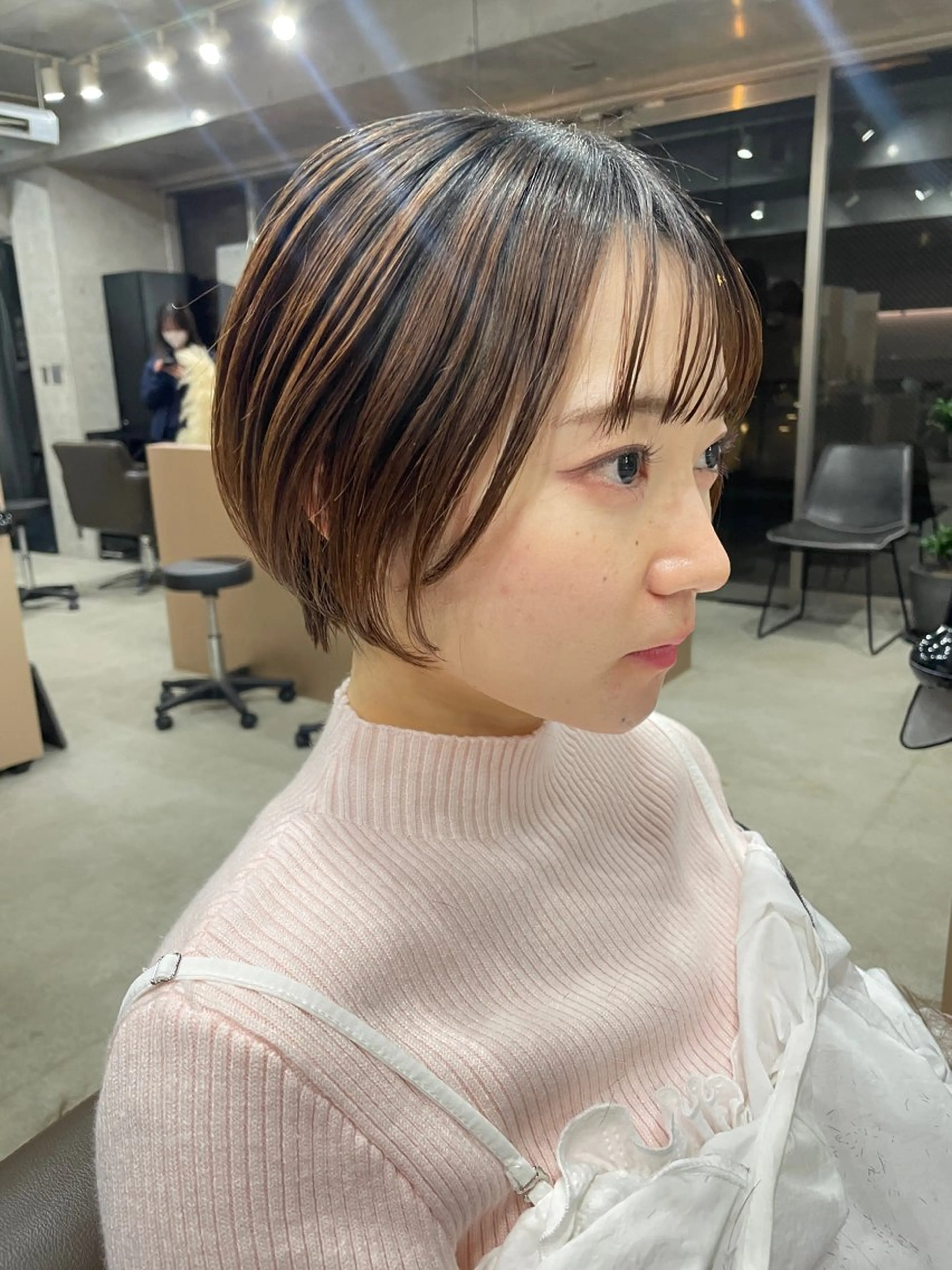 ショート カラー メンズカット ・パーマのヘアスタイル