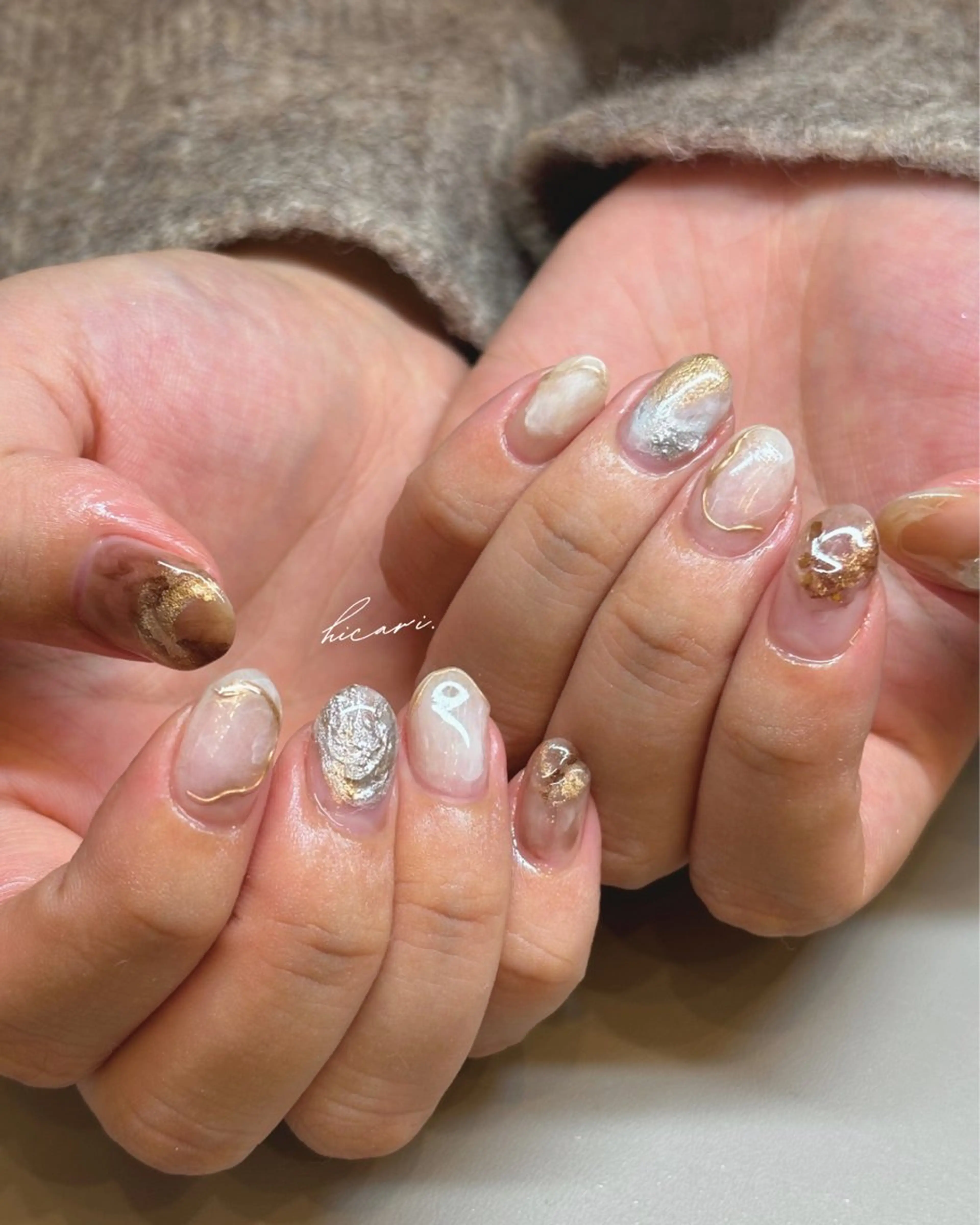 キッズ ネイル ハンドネイル illum hicariのネイルデザイン