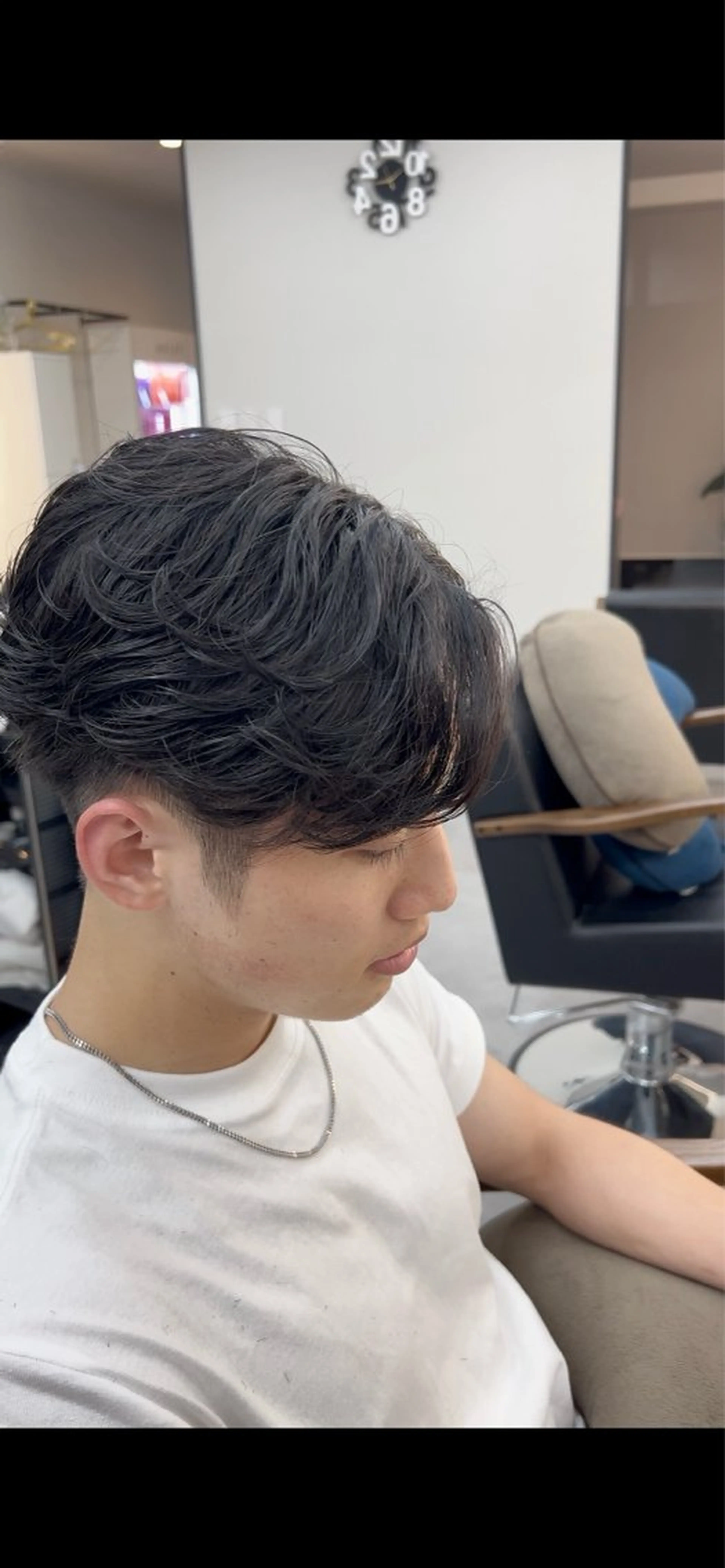 パーマ 高森 俊輔のヘアスタイル