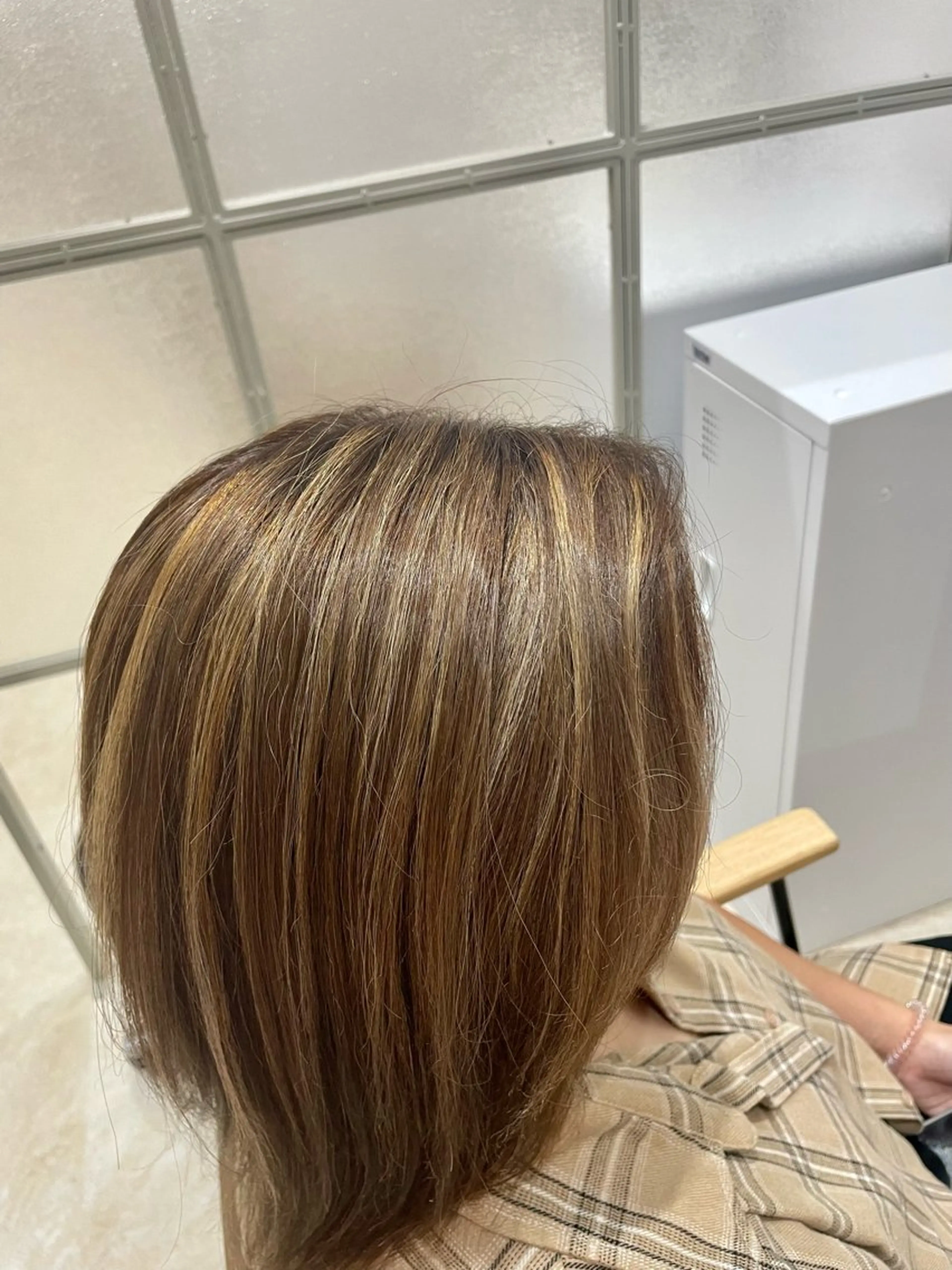 ミディアム カラー 透明感🫧ナチュラル 🍀りんたろうのヘアスタイル