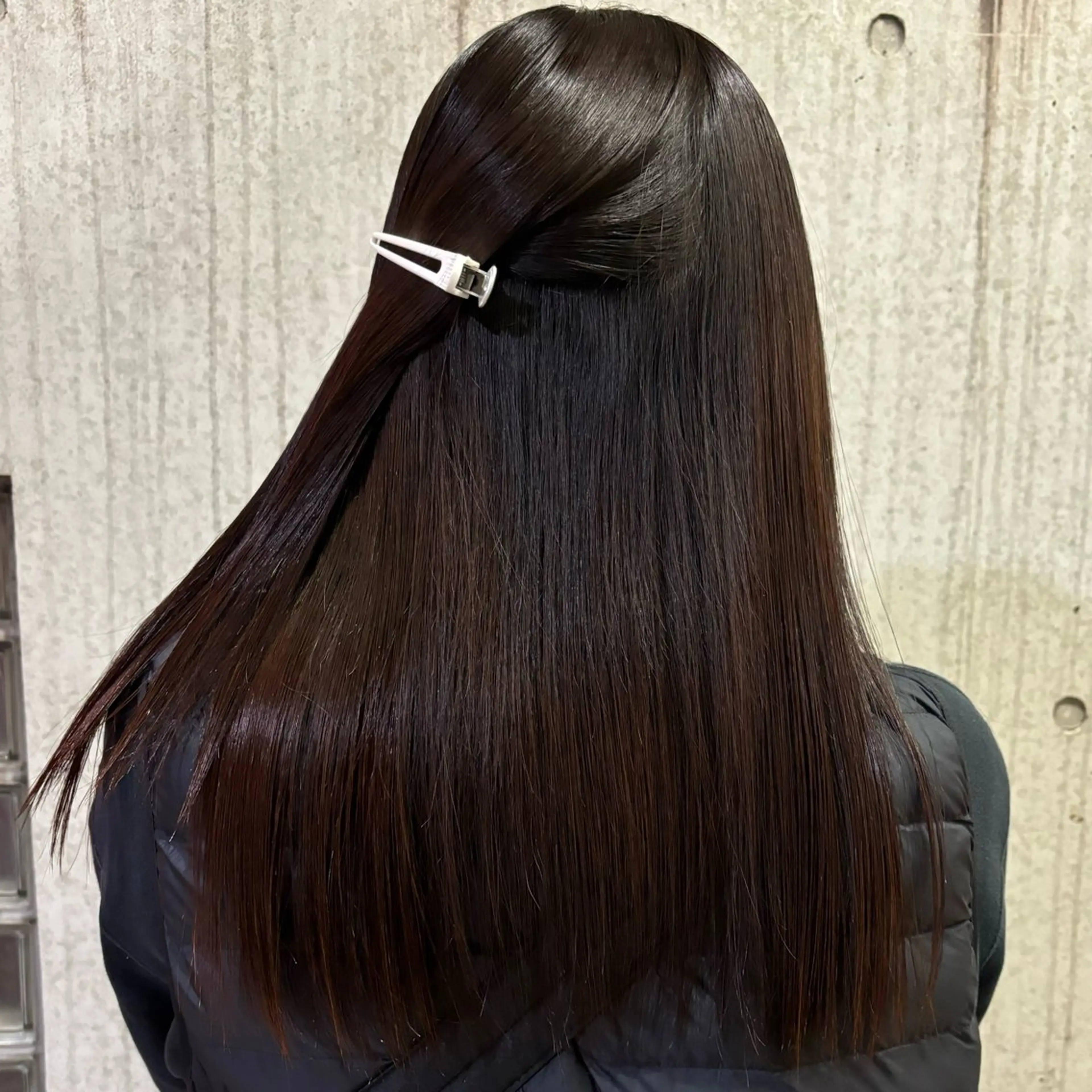 セミロング 縮毛矯正 The Path ARENのヘアスタイル