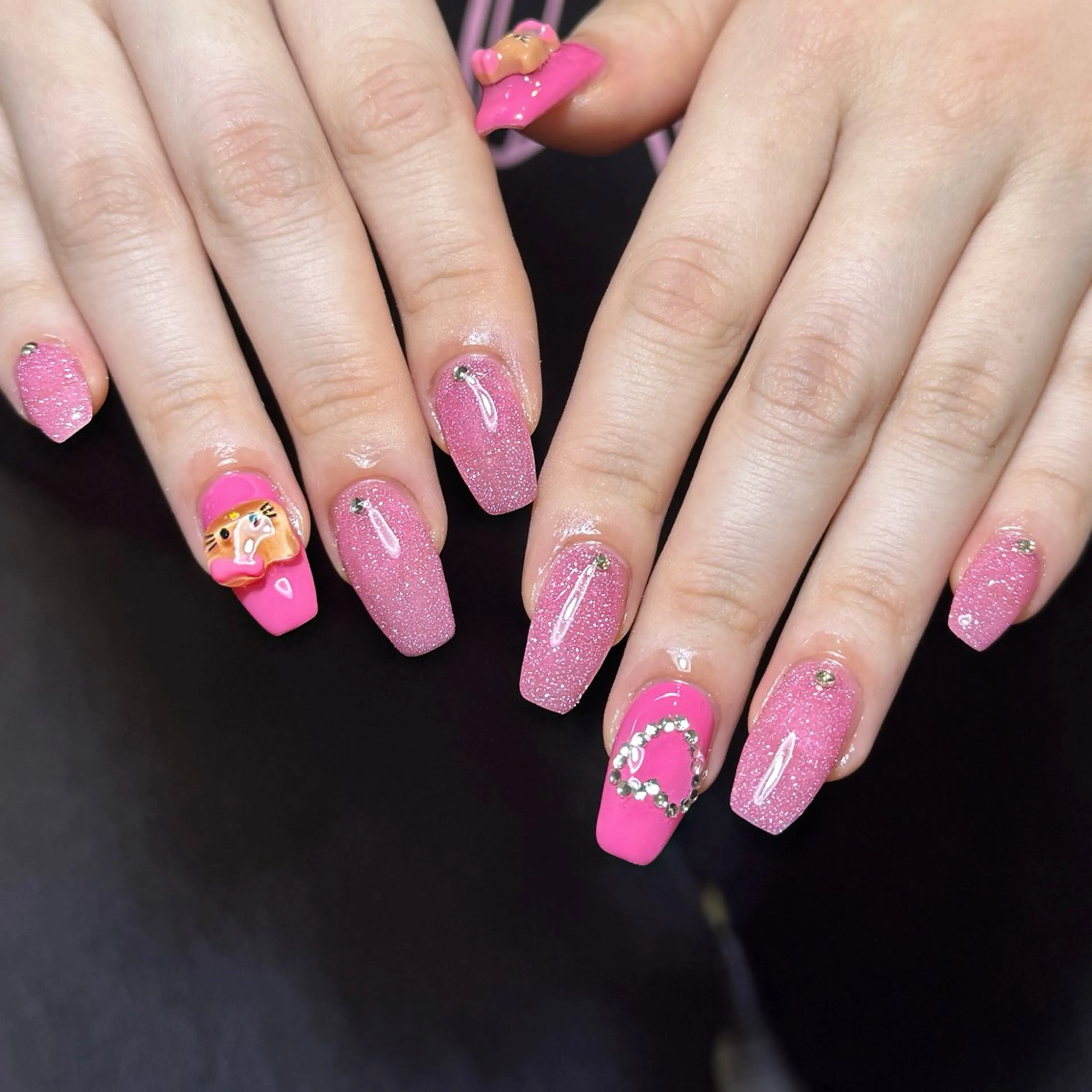 ネイル オーロラネイル 長さ出し フレンチネイル ジェルネイル ガラスフレンチ ハンドネイル Rela・S所属・Rela・S NAILのネイルデザイン