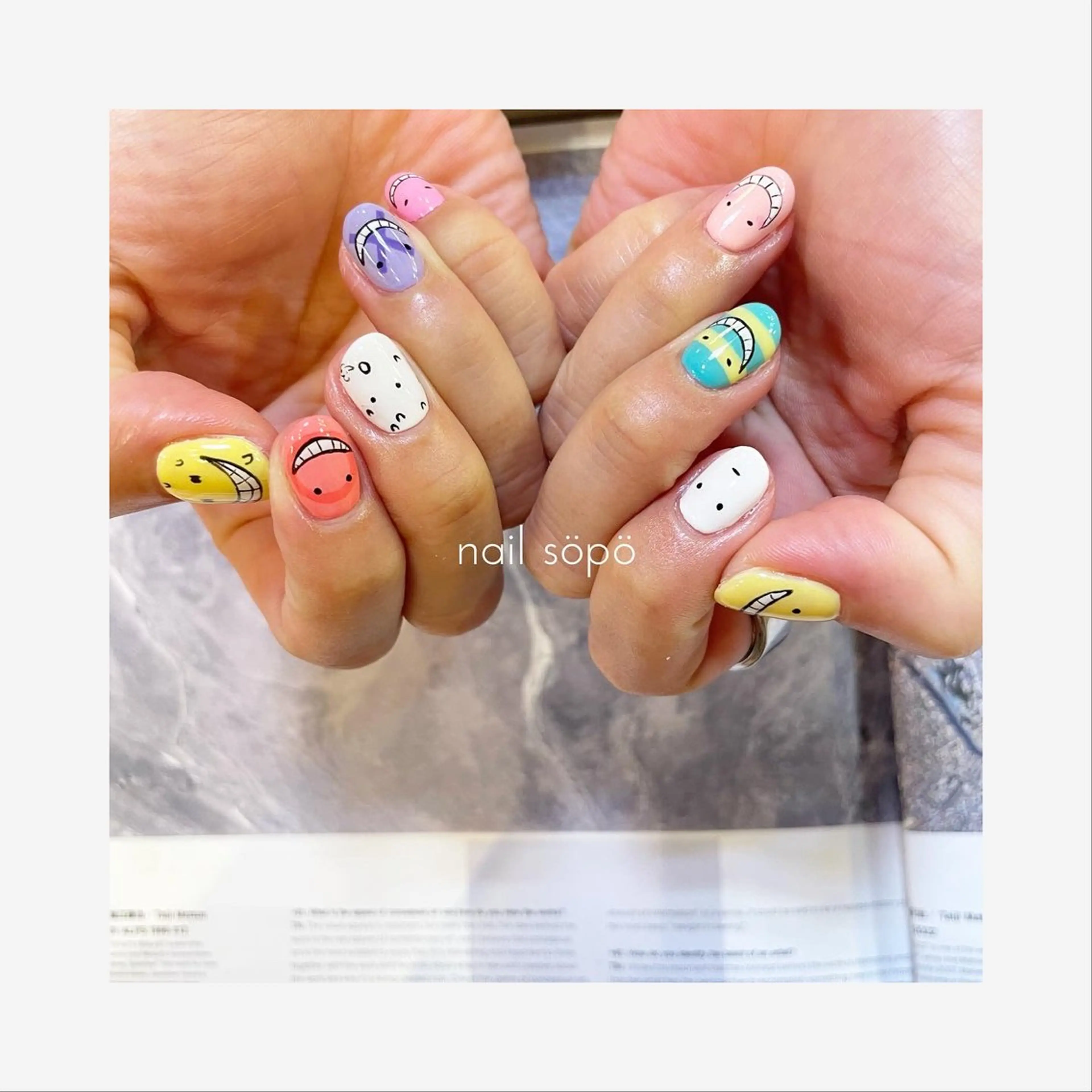 ネイル 自由が丘✳︎奥沢 nail söpöのネイルデザイン