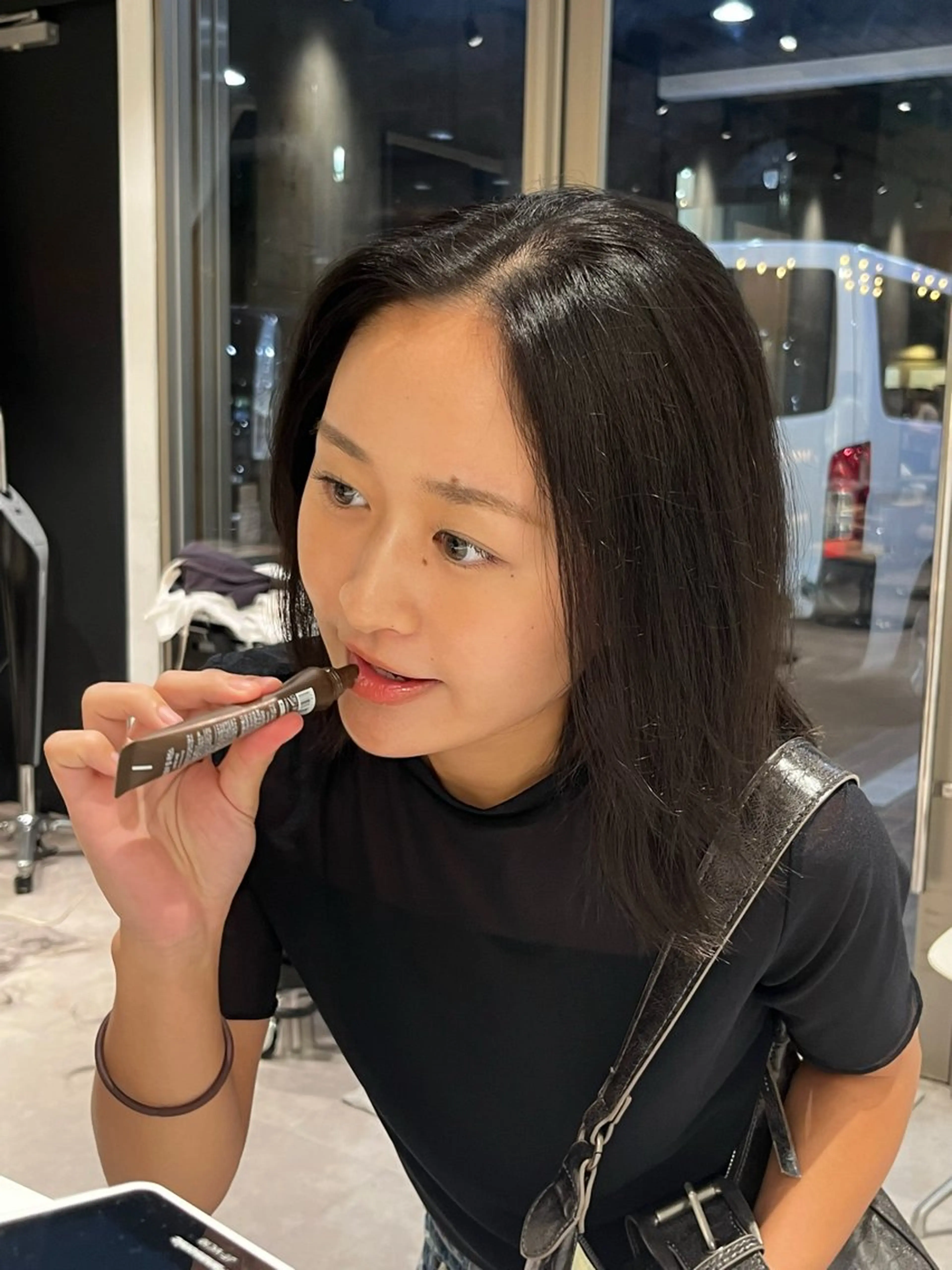 ミディアム カット ヘアカラー yoke所属・haruka kobayashiのヘアスタイル