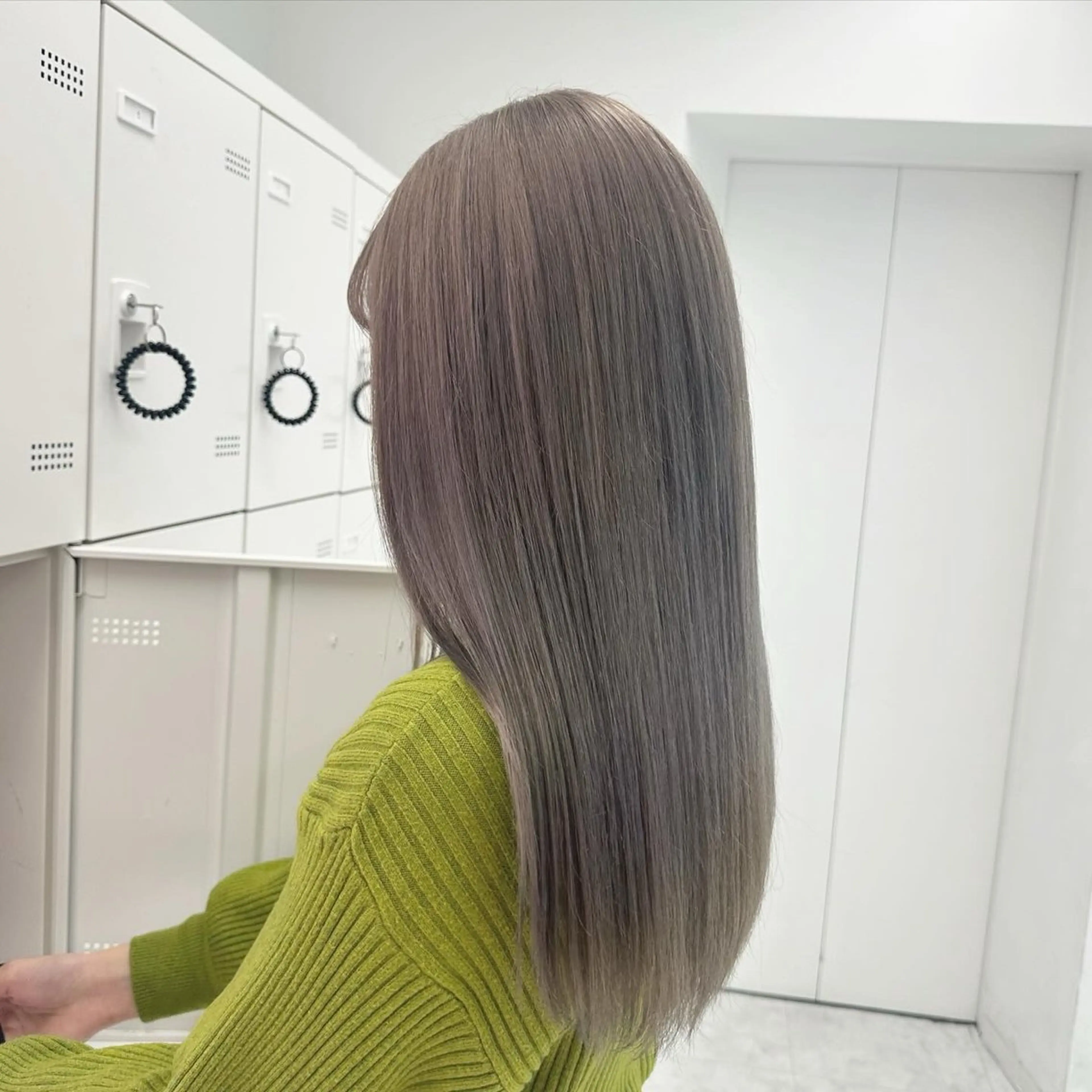 カラー マンツーマン/原宿/ 透明感カラー⭐️のヘアスタイル