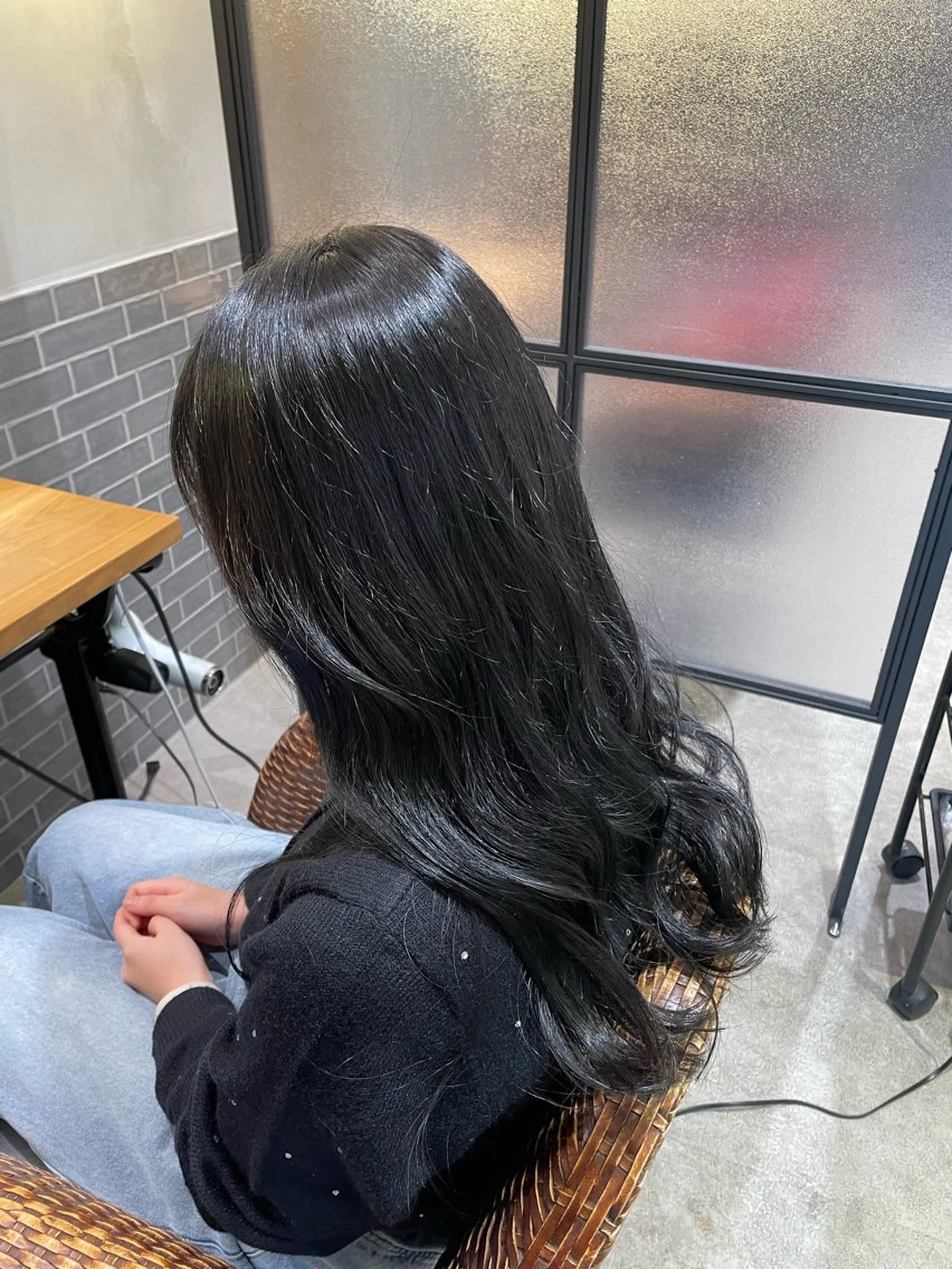 ロング Qin shaire salon 原宿店所属・髪質改善/透明感カラ ー/Atsukoのヘアスタイル