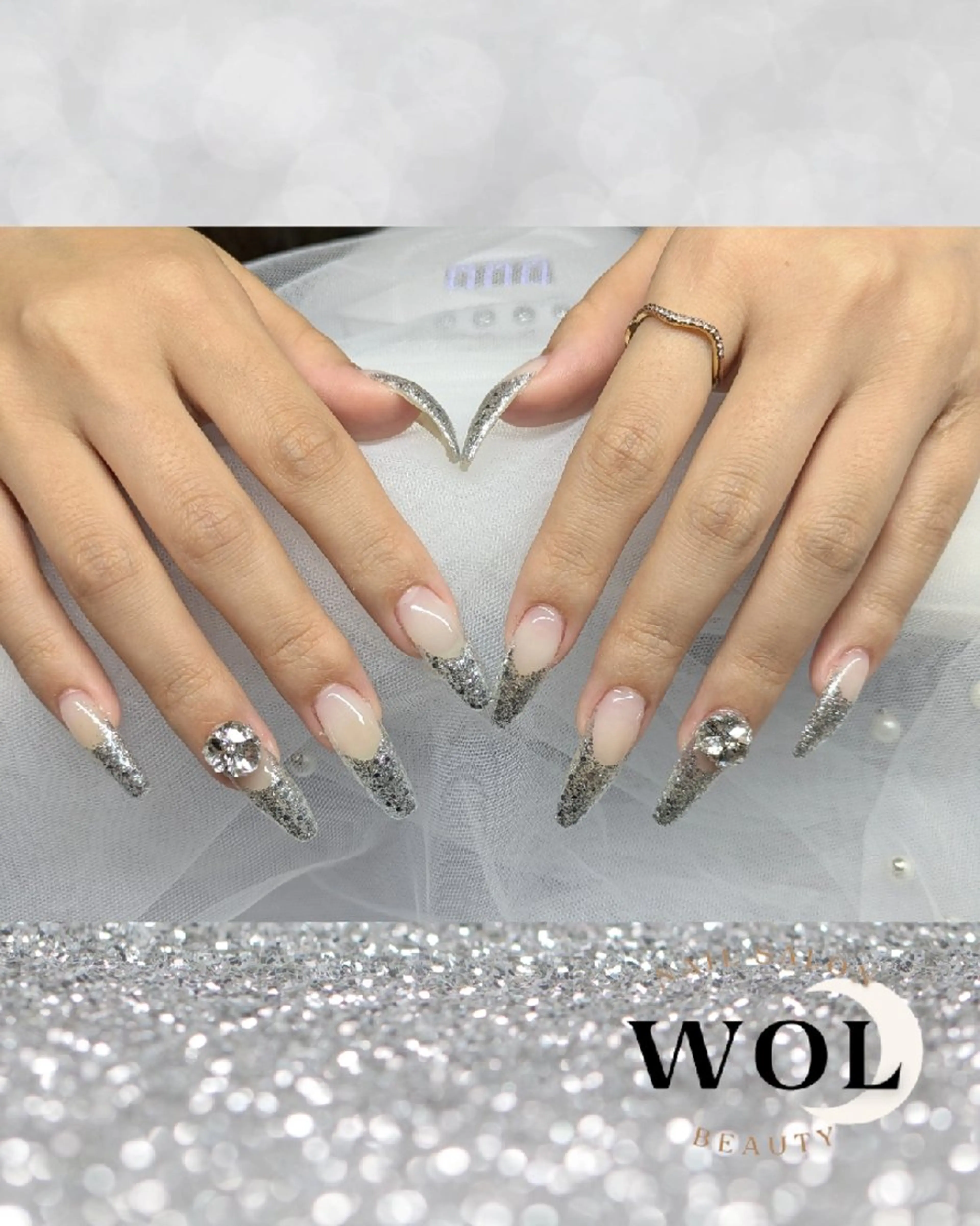 ネイル ハンドネイル nailsalon🌙WOL所属・WOL🌙 momokoのネイルデザイン