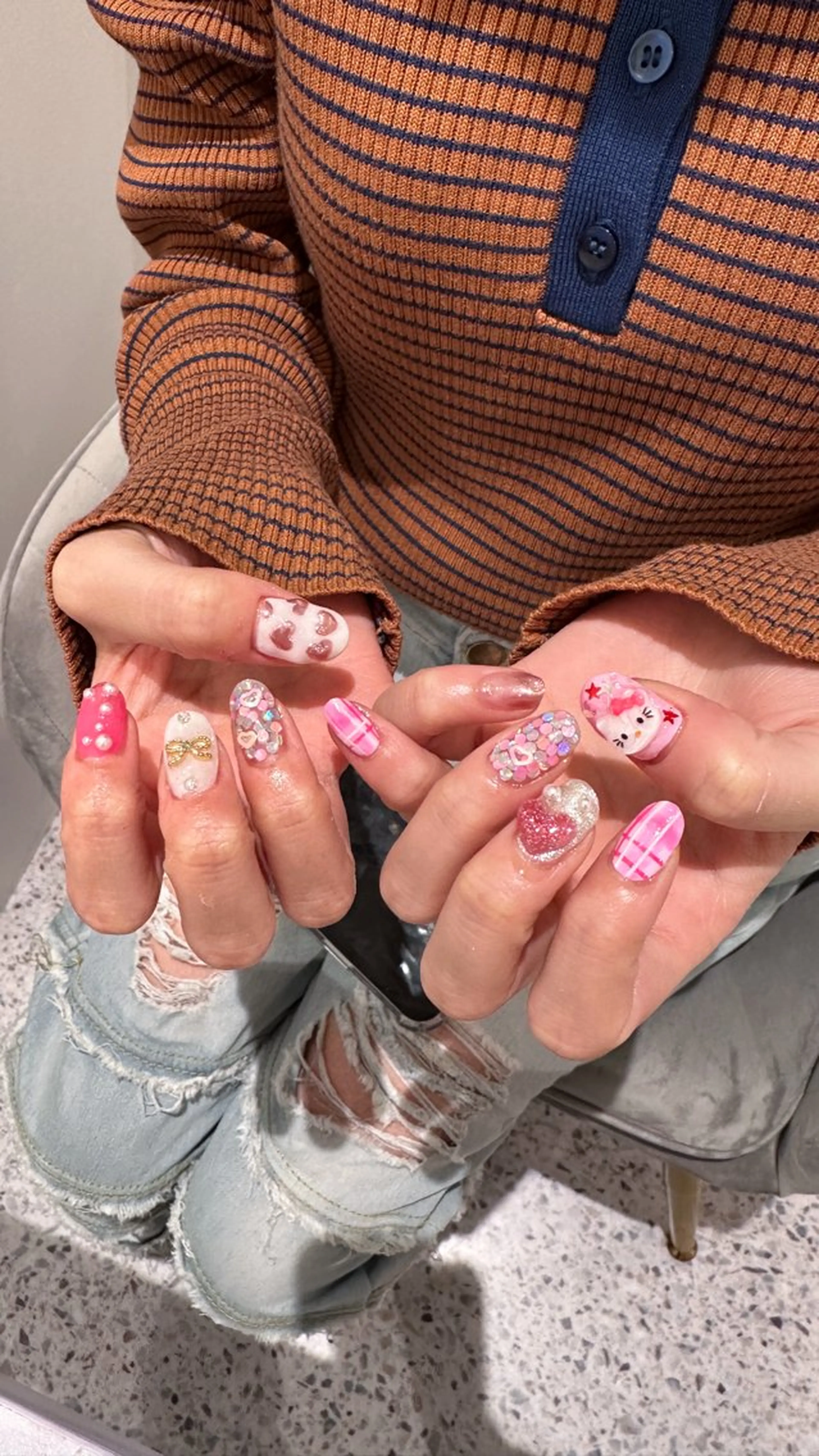 ネイル ハンドネイル 👽個性派ネイル🎀 komachiのネイルデザイン