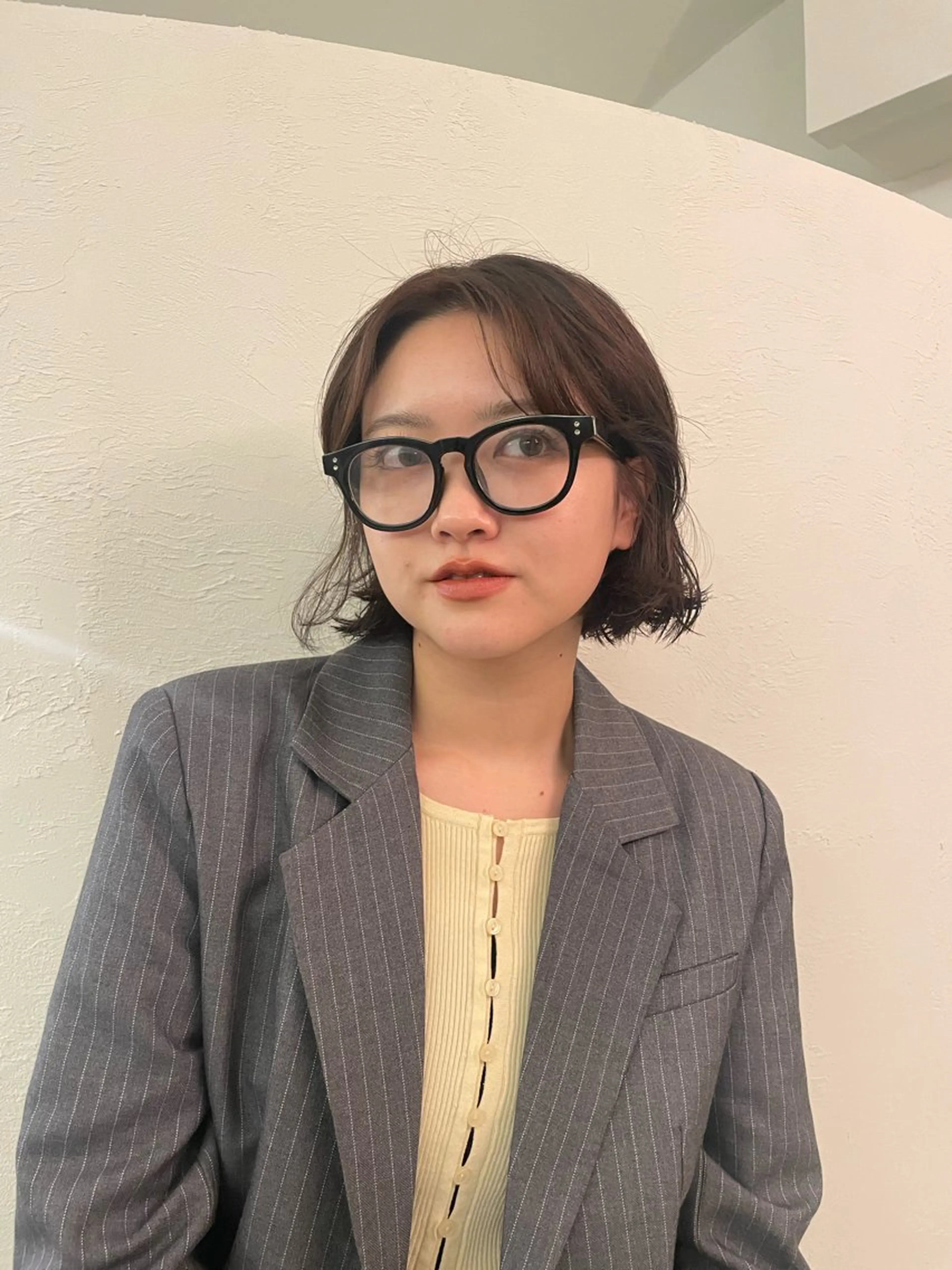 ミディアム パーマ ONZE所属・ONZE miyuのヘアスタイル