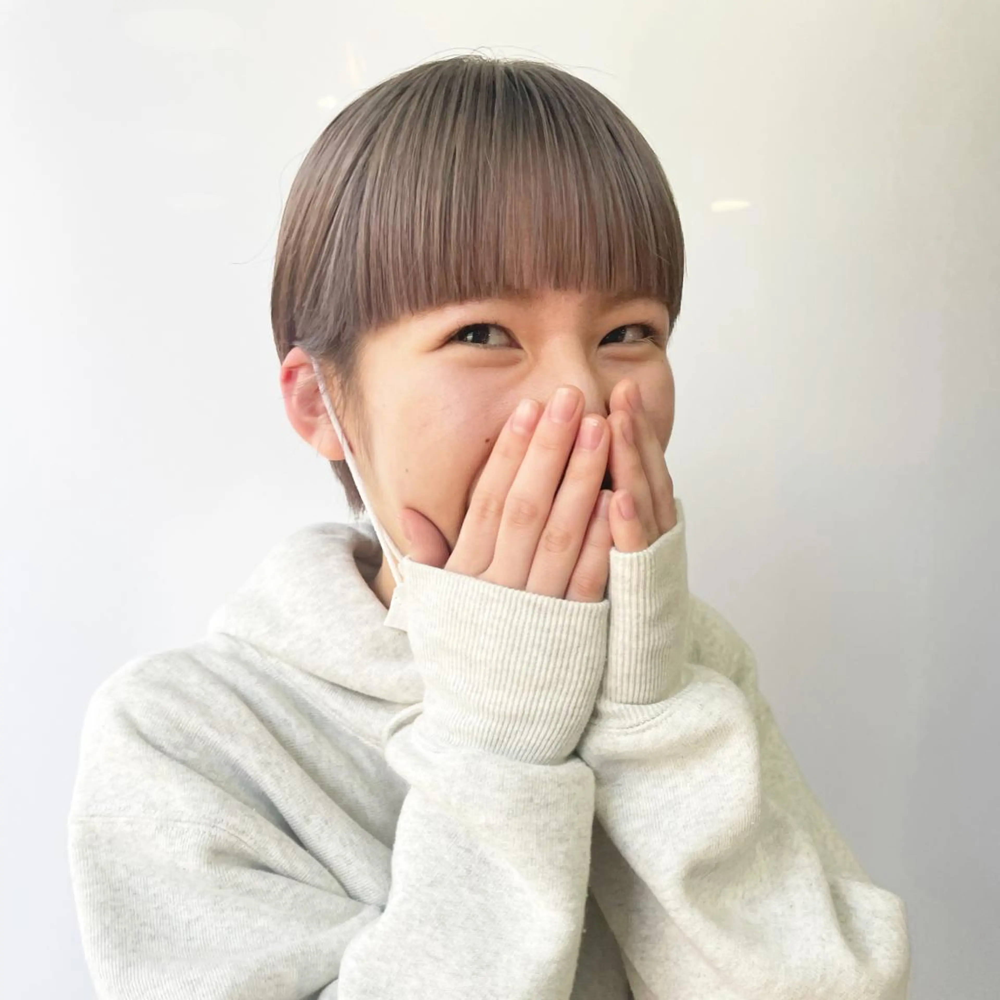 ショート カラー カット ヘアカラー トリートメント suvvy hairsalonのヘアスタイル