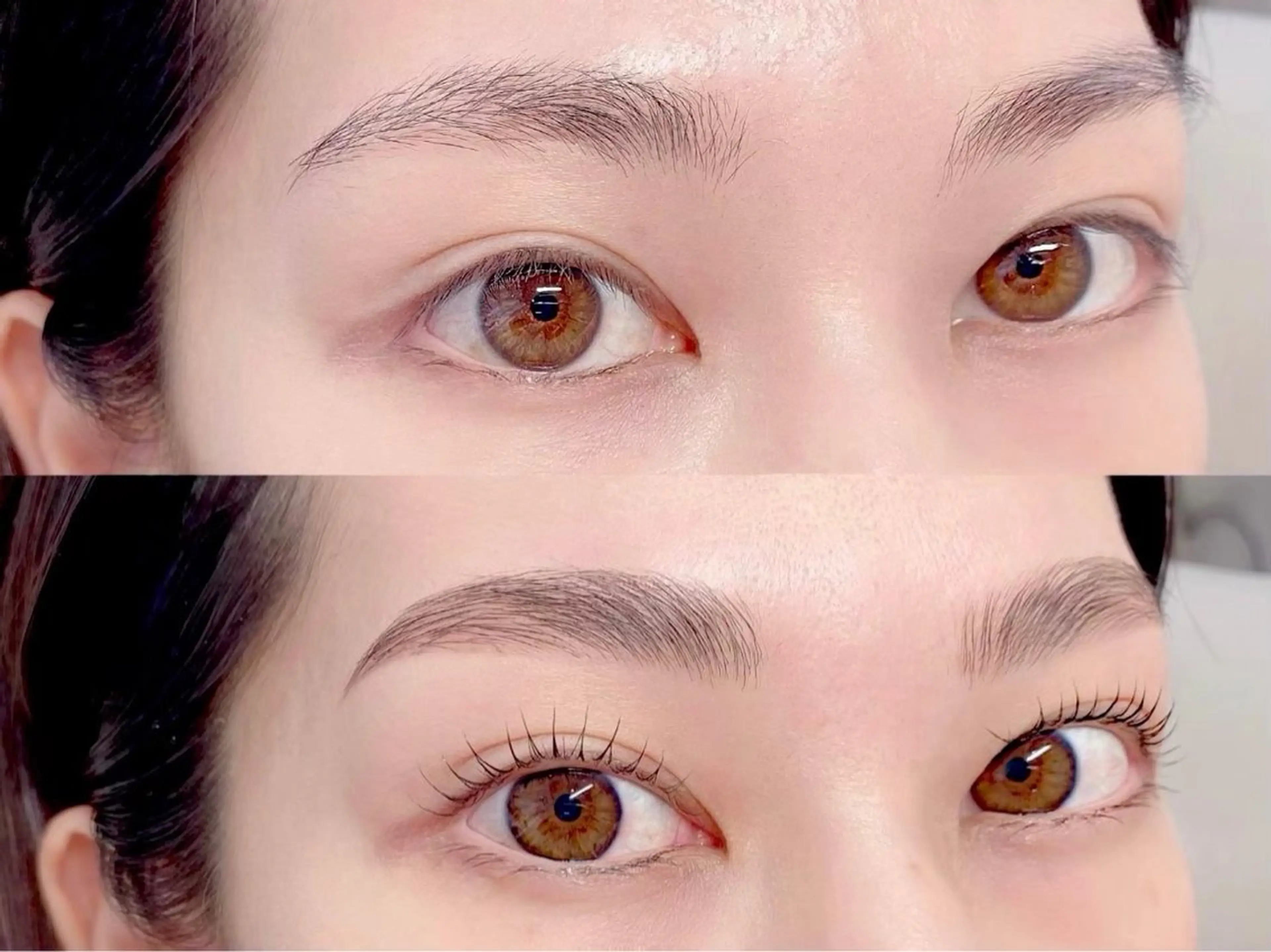 マツエク・マツパ パリジェンヌラッシュリフト まつげパーマ 一重×まつ毛パーマ マツパ Cil 京橋所属・🎀Cil京橋 しまぶくろ🎀のマツエク・マツパデザイン