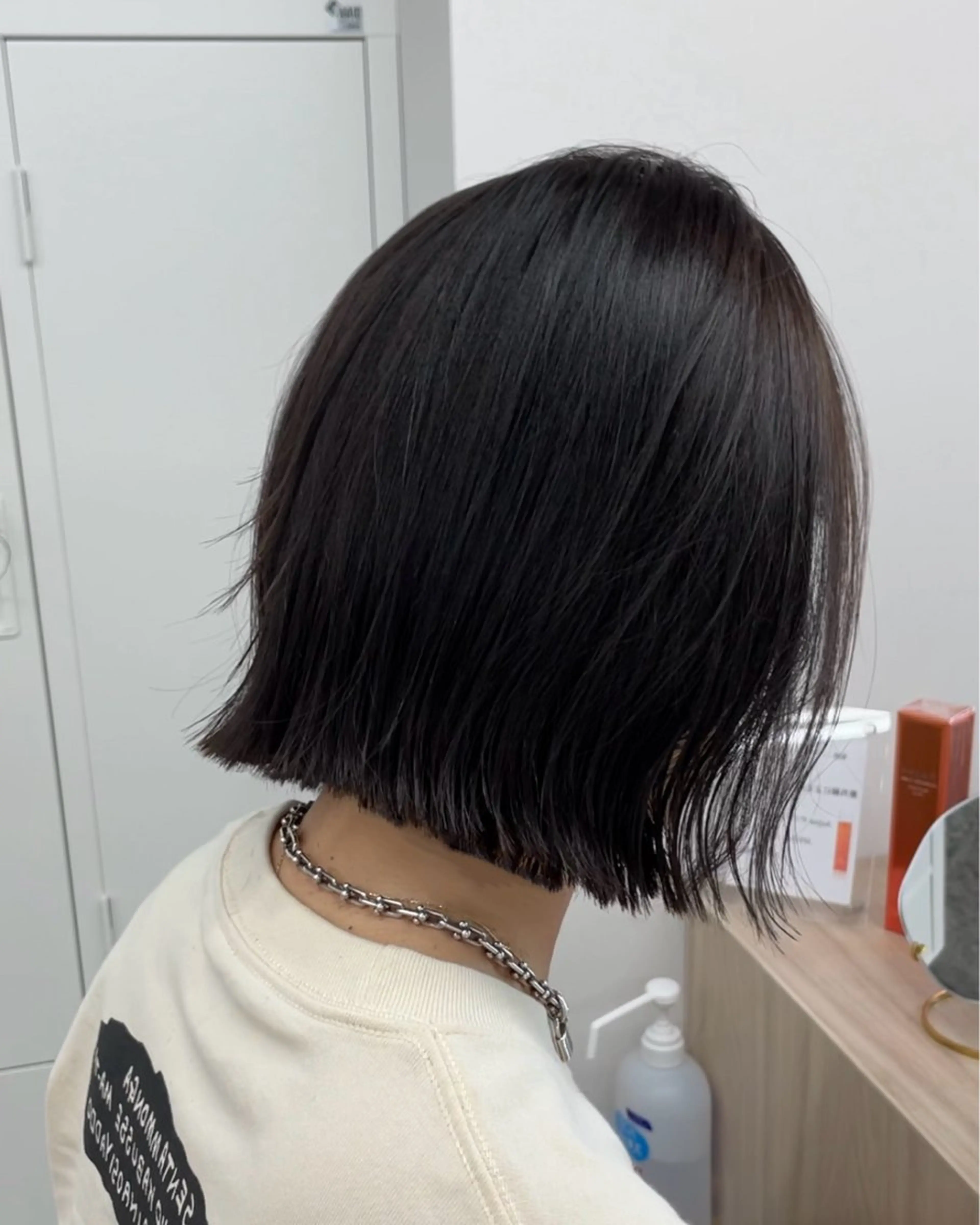 ショート レイヤーパーマ/ ショートパーマ/横浜のヘアスタイル