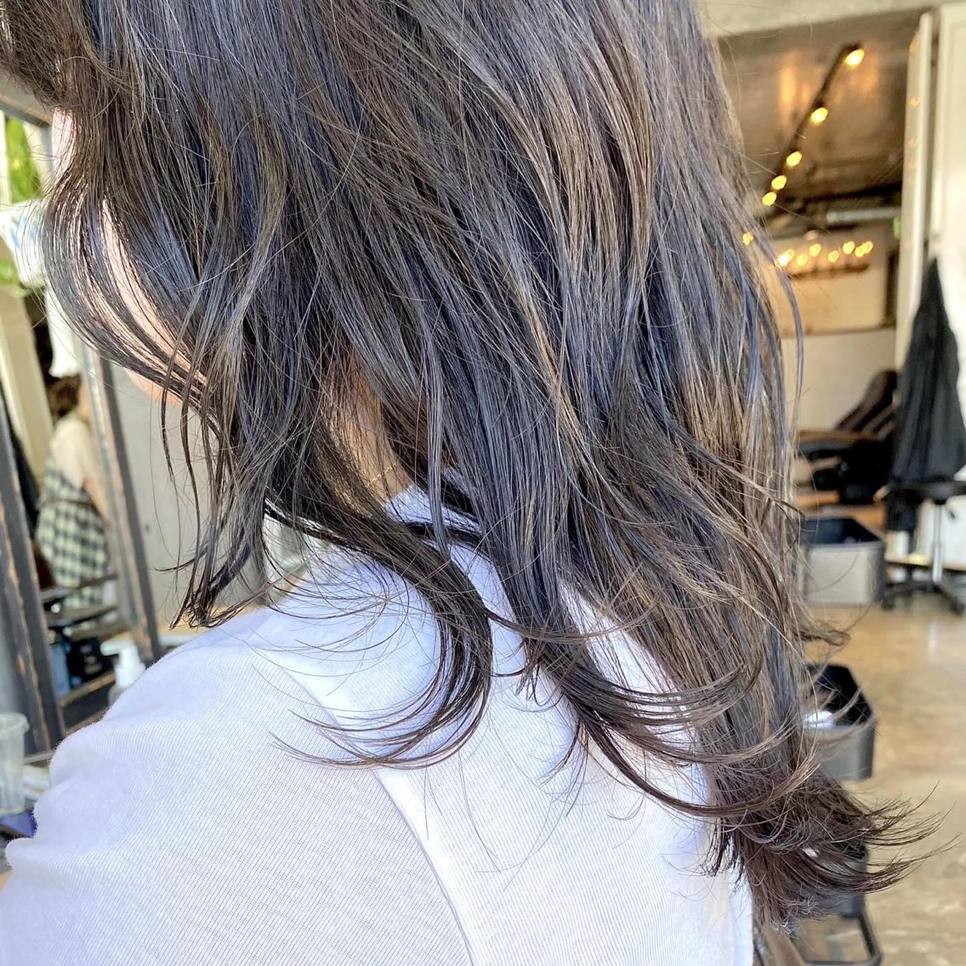 ミディアム カラー ヘアアレンジ カット ヘアカラー トリートメント ヘッドスパ tane.所属・【ダメージレス施術】 【透明感】北村 拓也のヘアスタイル