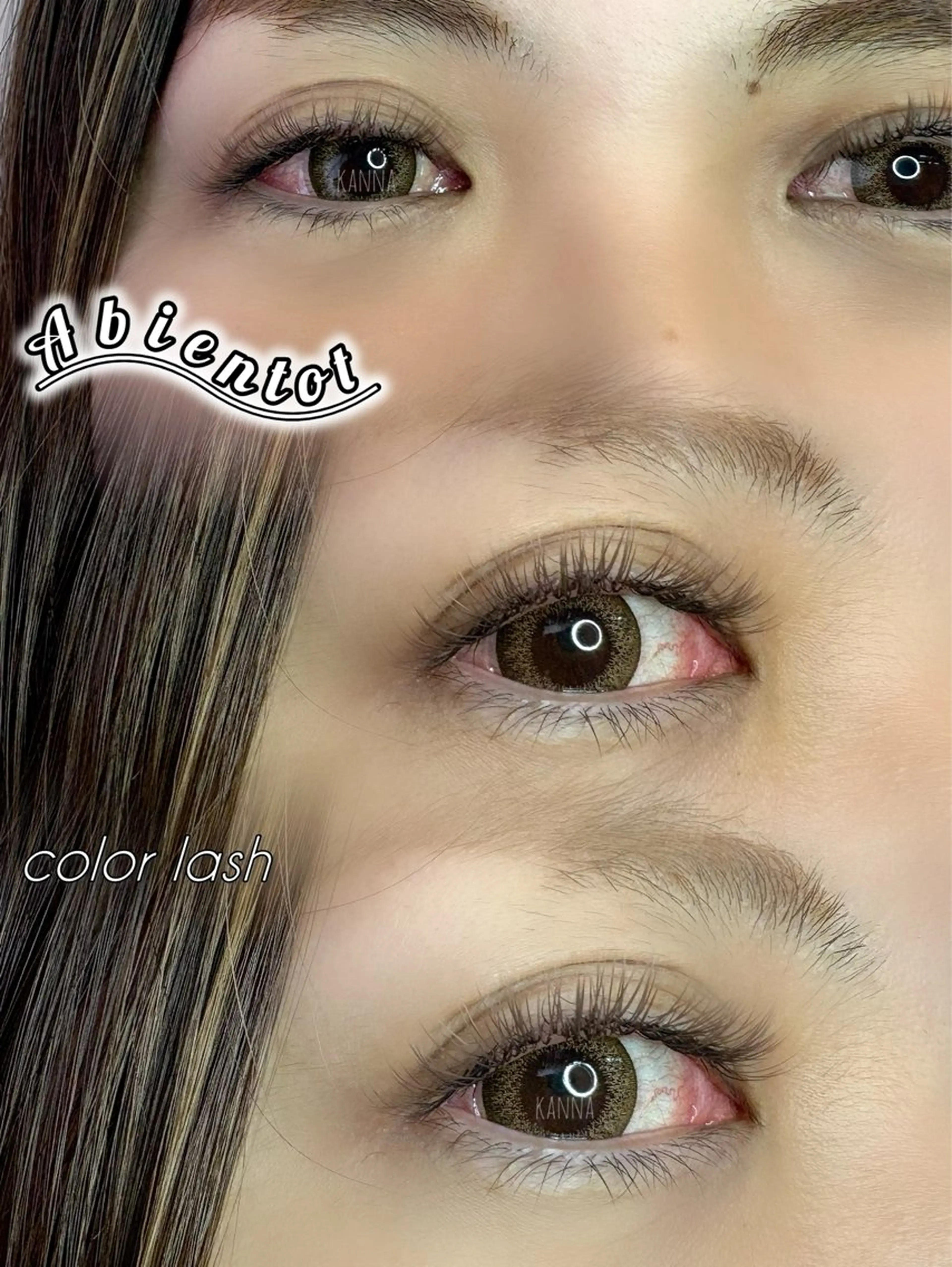 マツエク・マツパ Abientot Kannaのマツエク・マツパデザイン