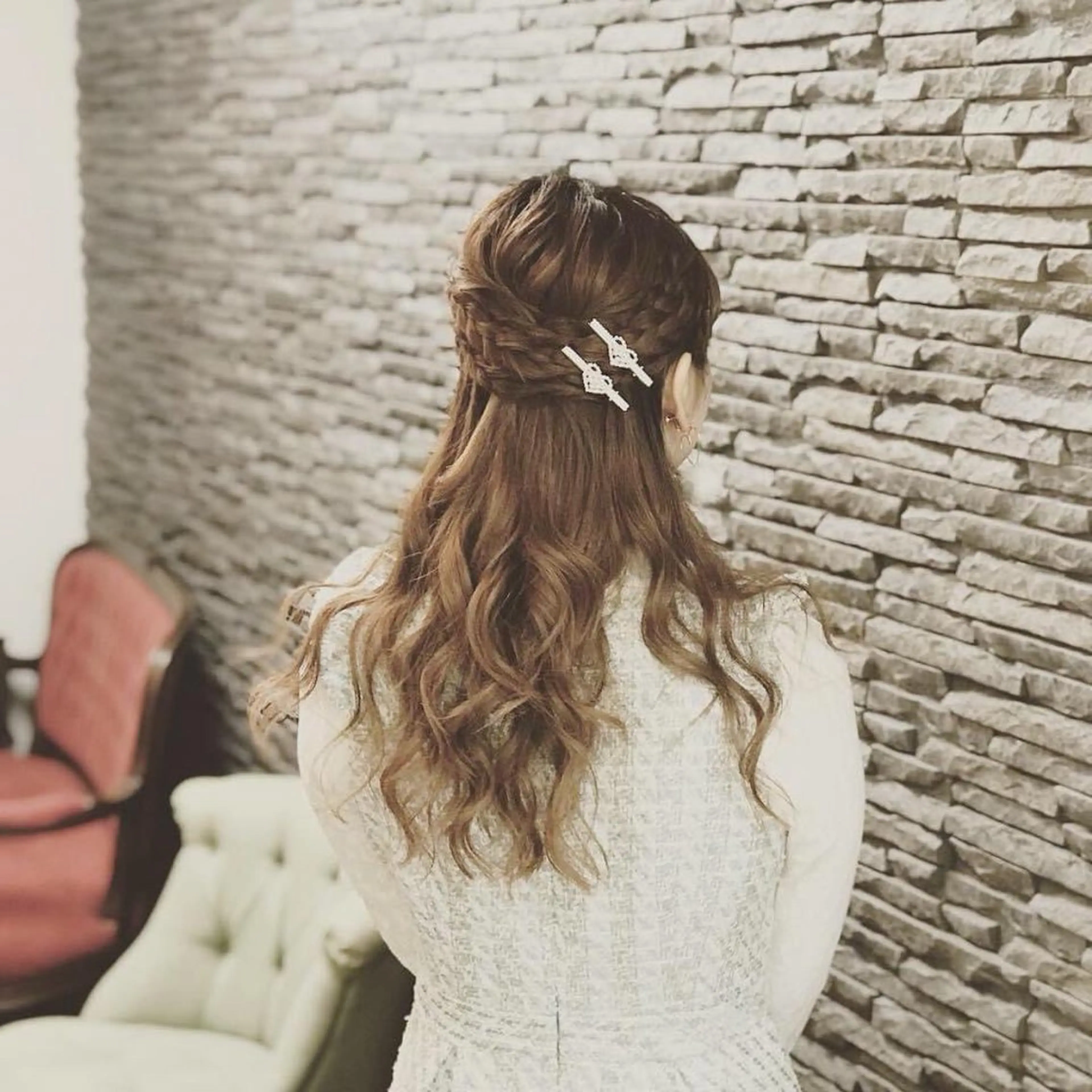 ロング ヘアセット hairmake Sakura松本真理のヘアスタイル