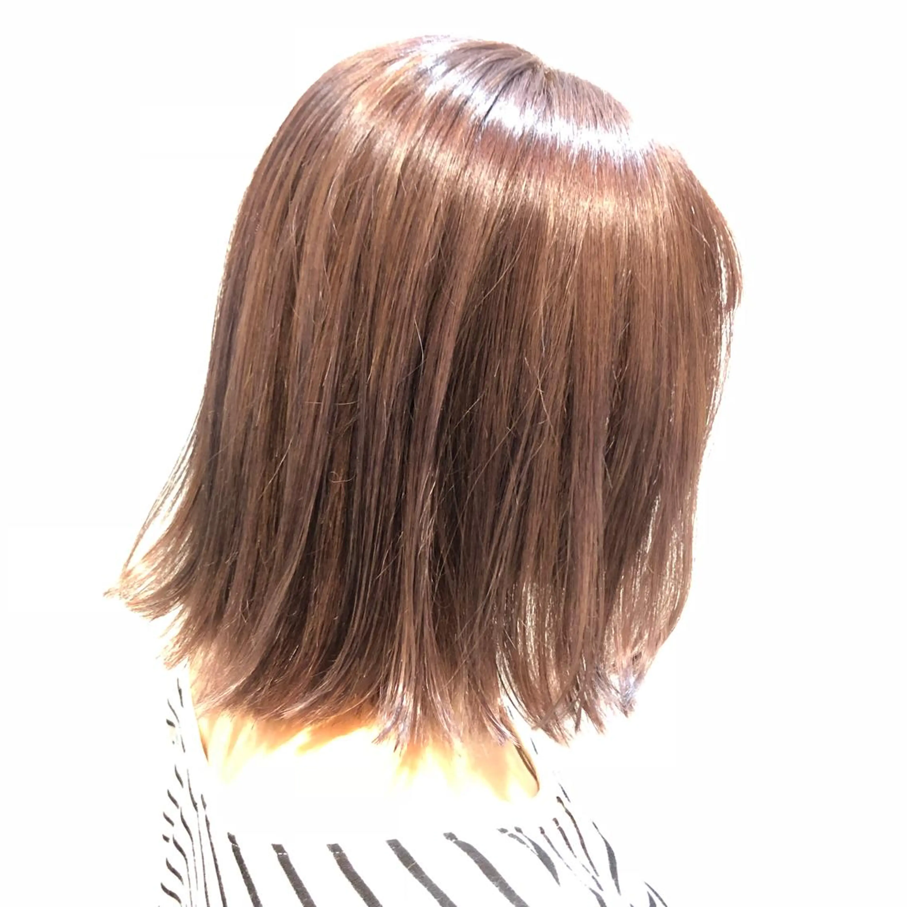 ショート カラー ヘアアレンジ ベージュカラー ピンクカラー ピンクベージュ AIM所属・髪質改善✧︎エステ 💎AIM【アイム】のヘアスタイル