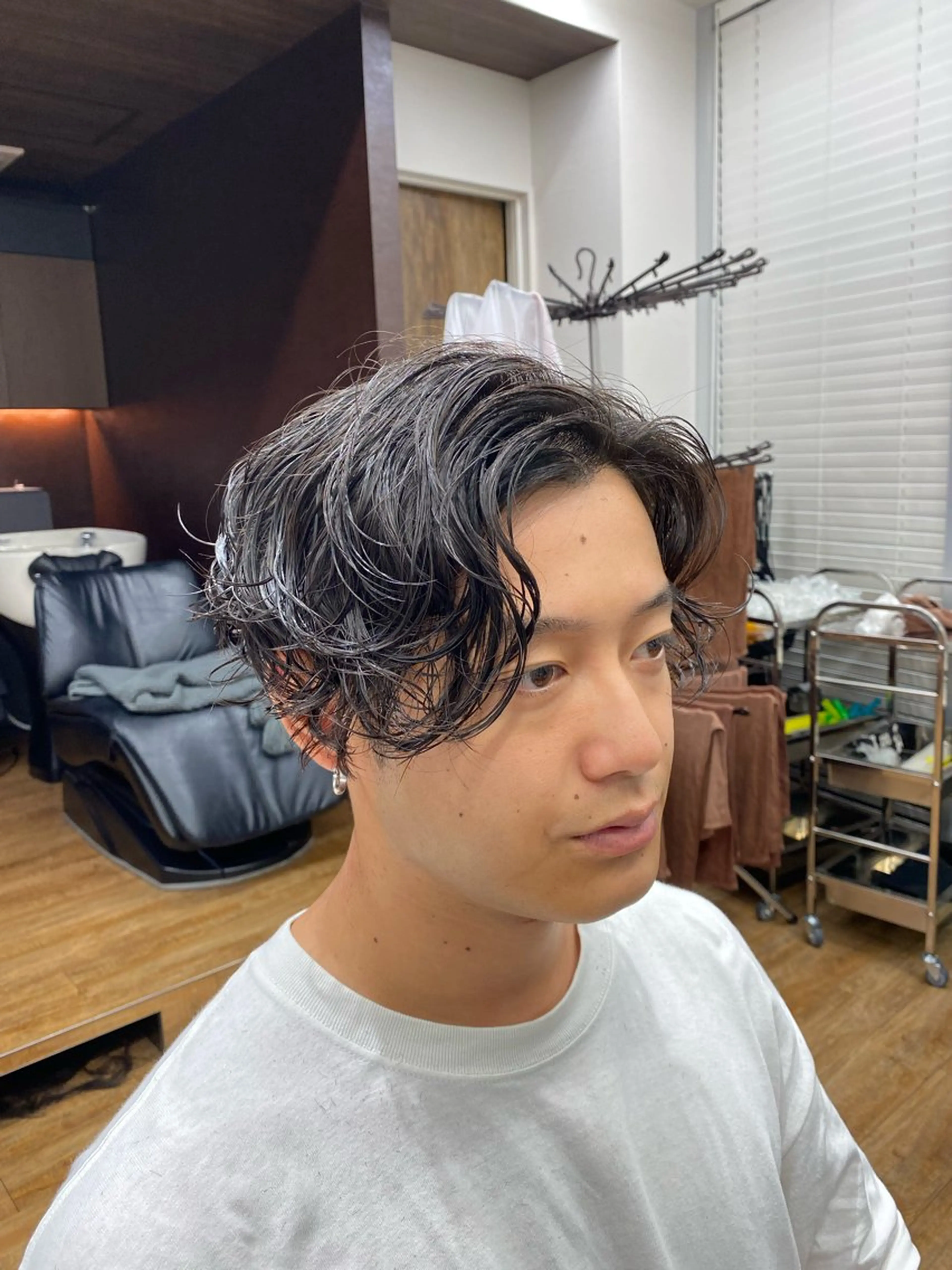 パーマ メンズ メンズパーマ スパイラルパーマ YUTA/艶髪/髪質 改善/メンズカットのヘアスタイル