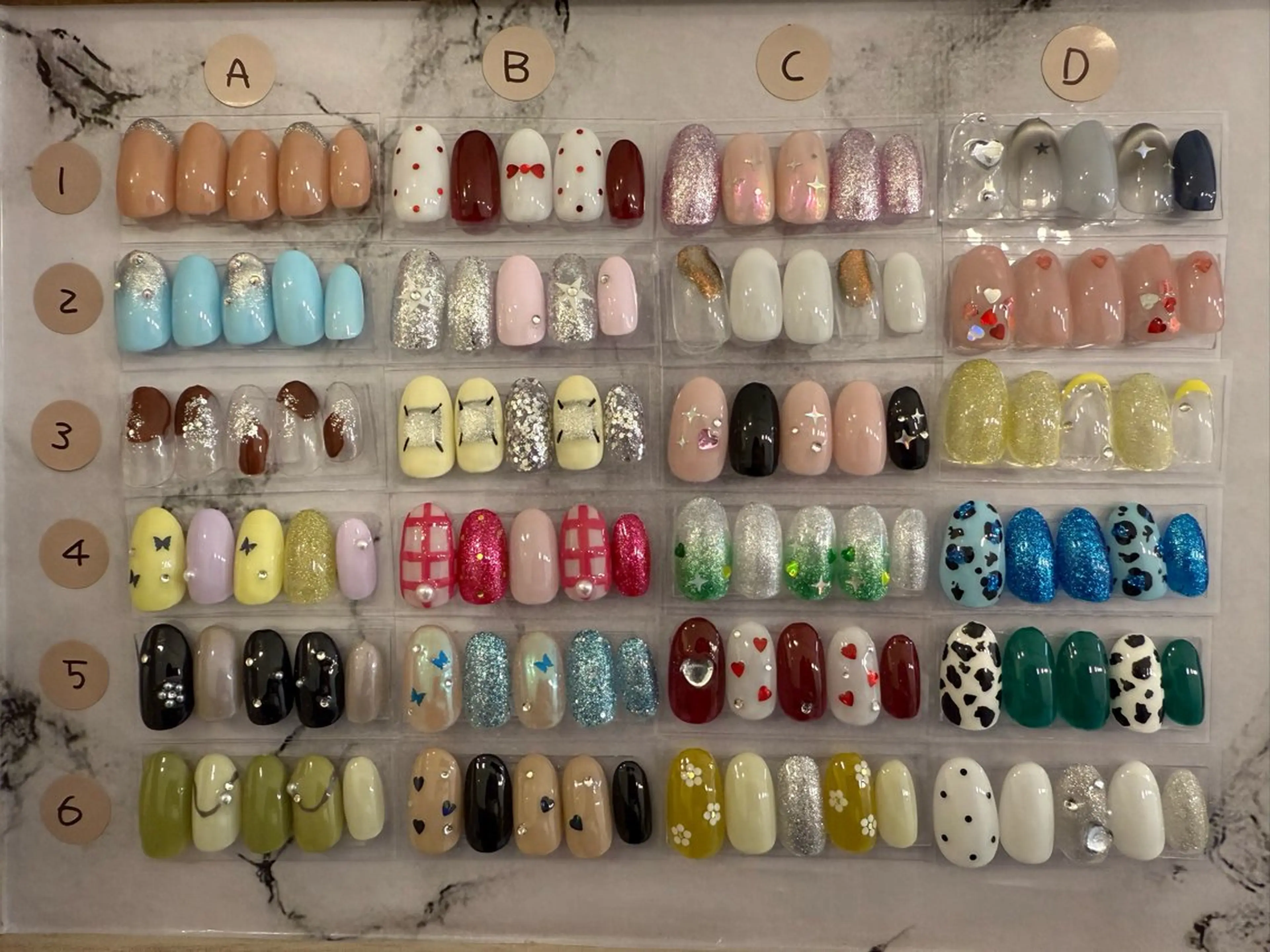 【ハンド/ジェル】定額デザインの写真