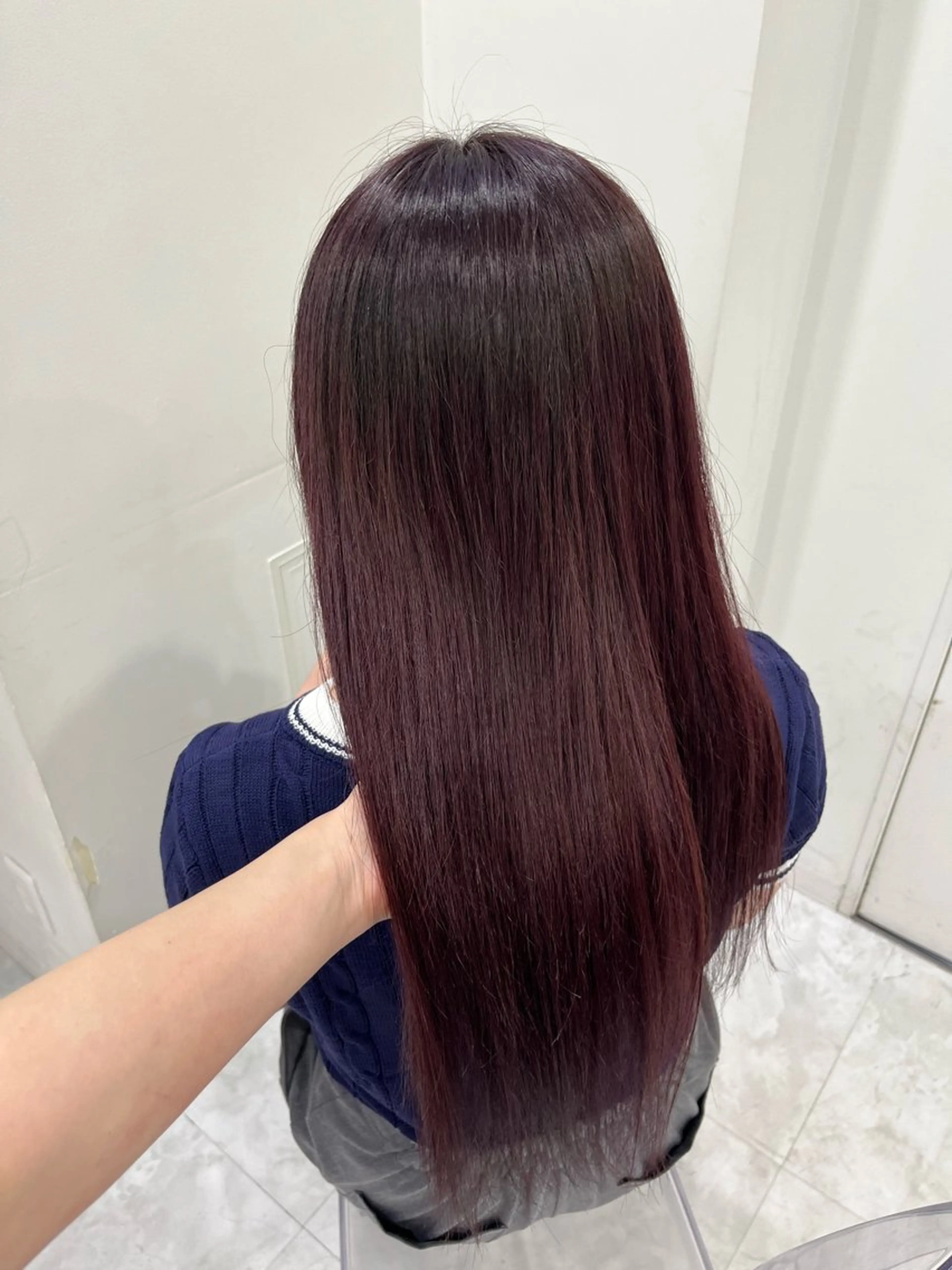 ロング カラー ガーリー♡女の子っぽ ヘア♡ピンクカラー♡のヘアスタイル