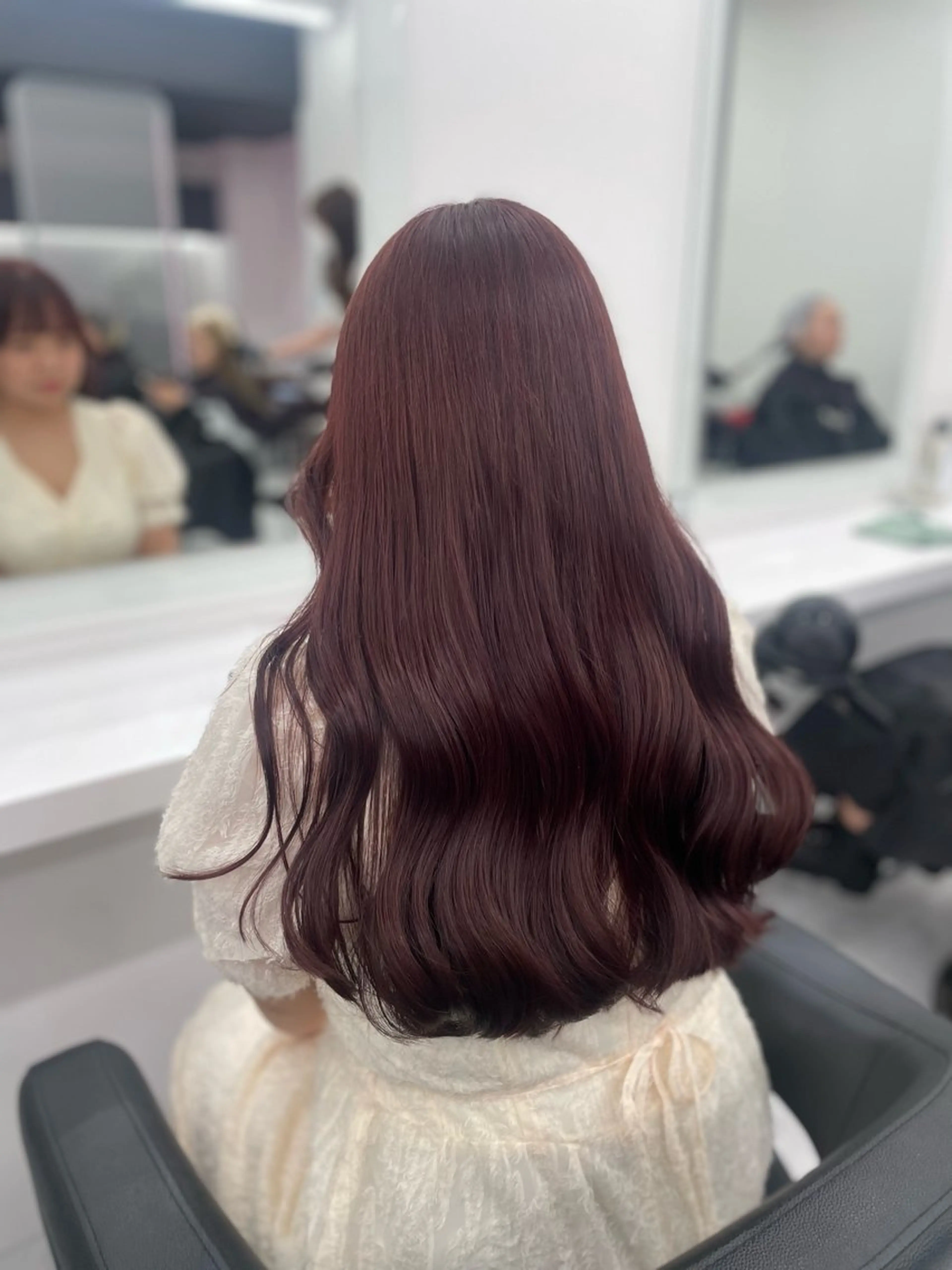 ロング ヘアカラー トリートメント ヘアセット GO TODAY SHAiR SALON所属・🤍韓国トレンド ヘア🤍miku🤍のヘアスタイル