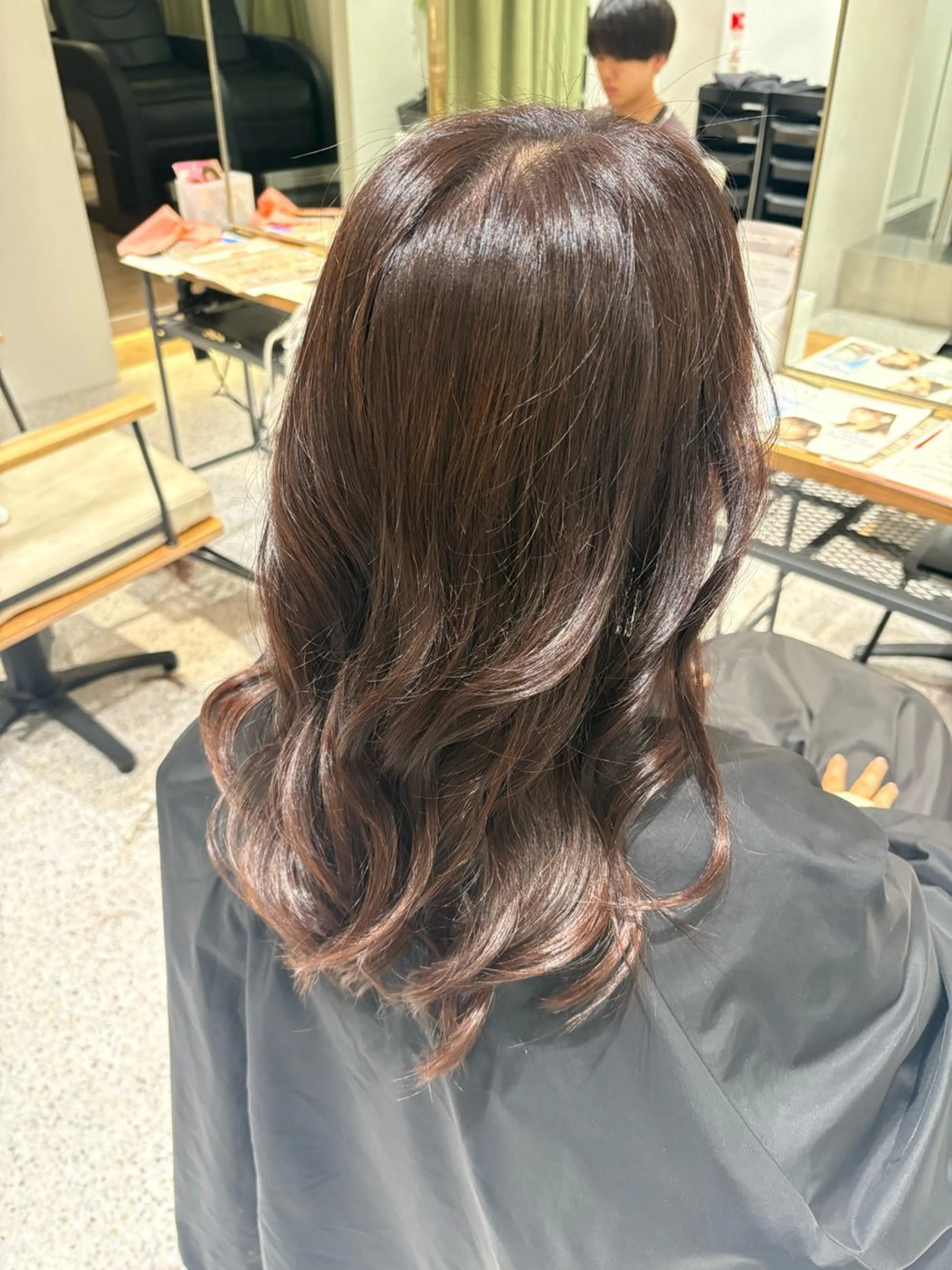 セミロング 暖色系/カラー りん🩷のヘアスタイル