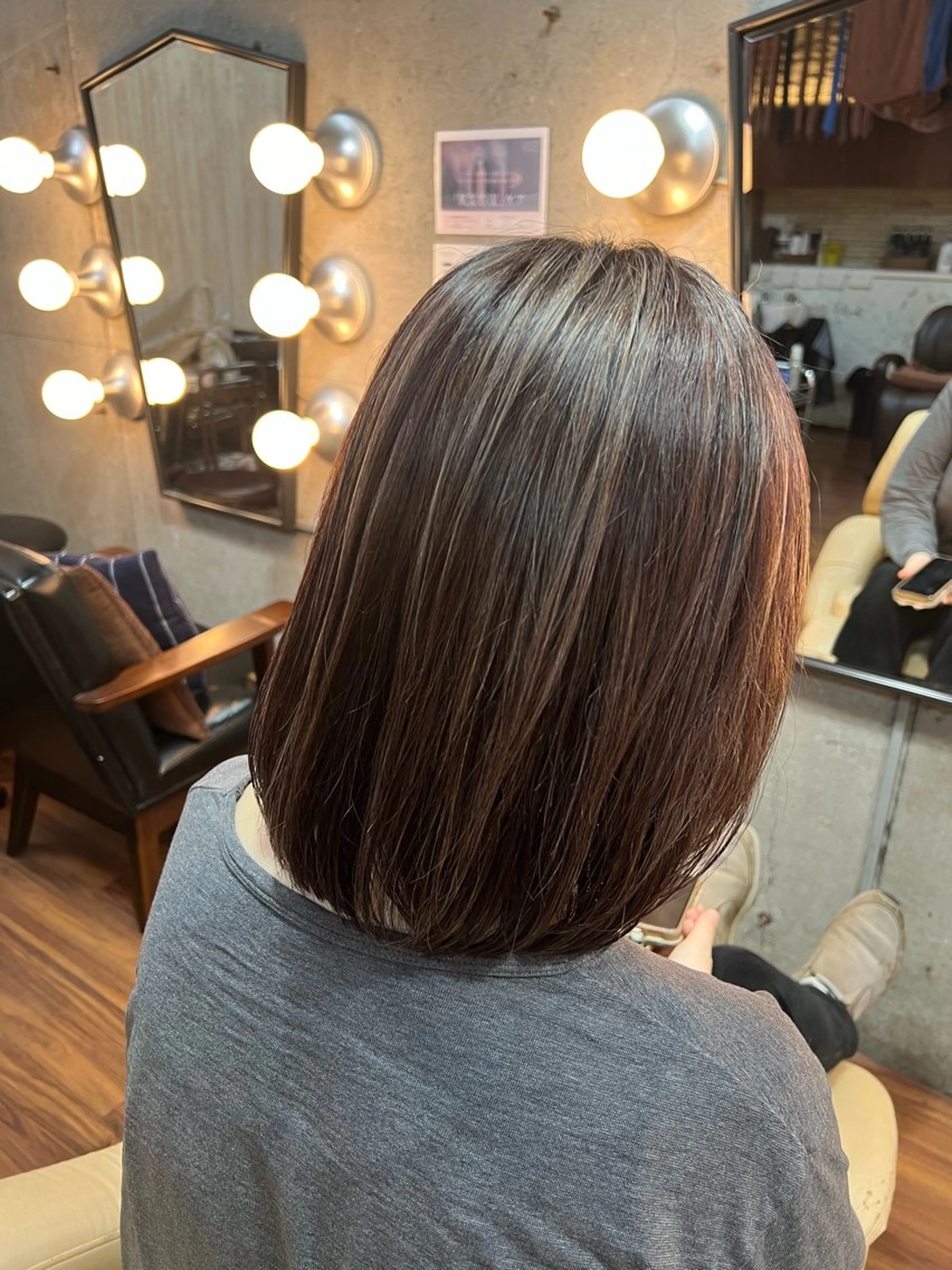 ショート カラー ハイライトカラー ハイライト ヘアカラー HAIR SALON M Fe's 池袋所属・池袋M.Fe's店 🖤はるなのヘアスタイル