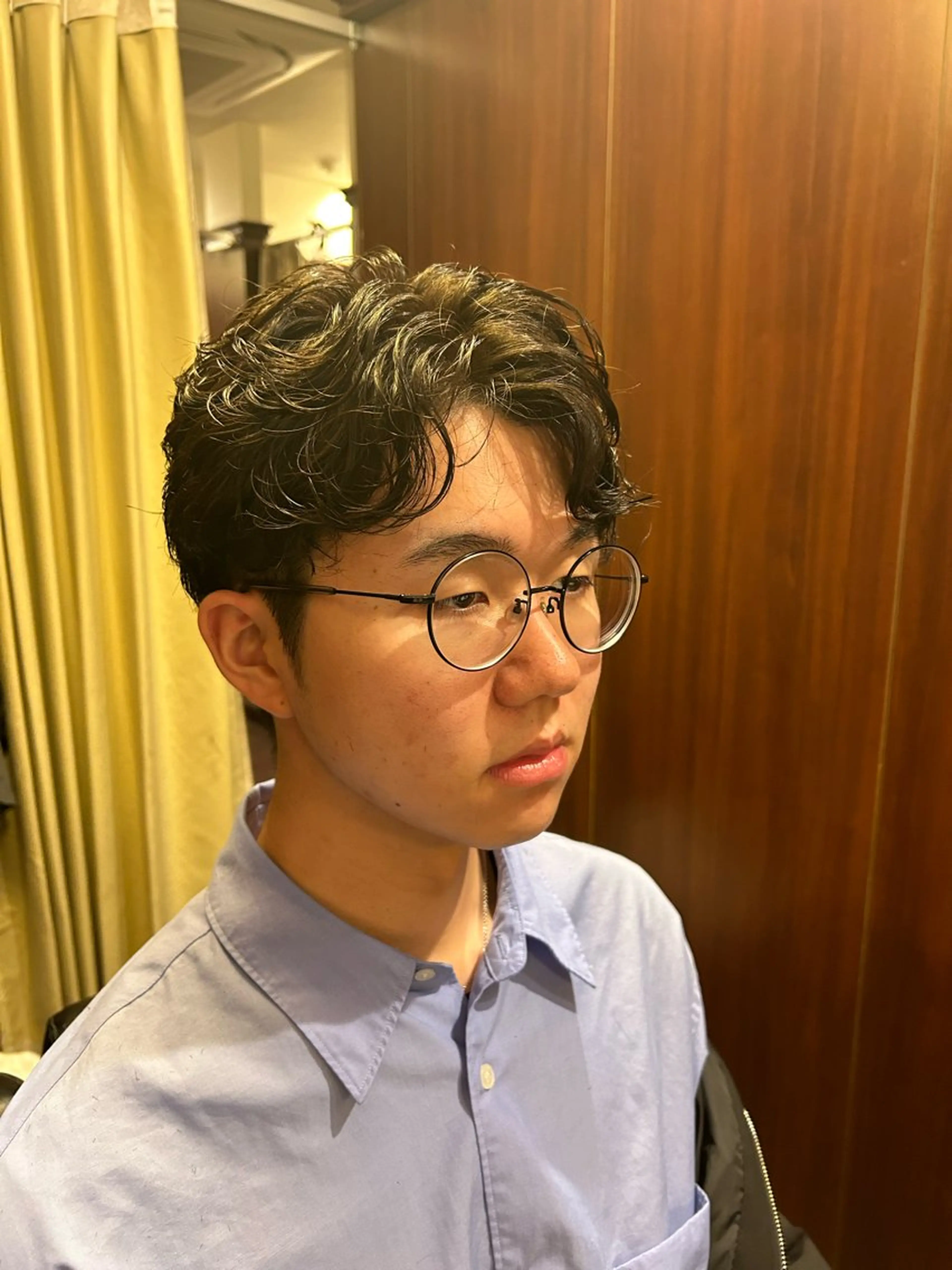 ミディアム パーマ メンズ 2回目以降✖︎ こうようのヘアスタイル