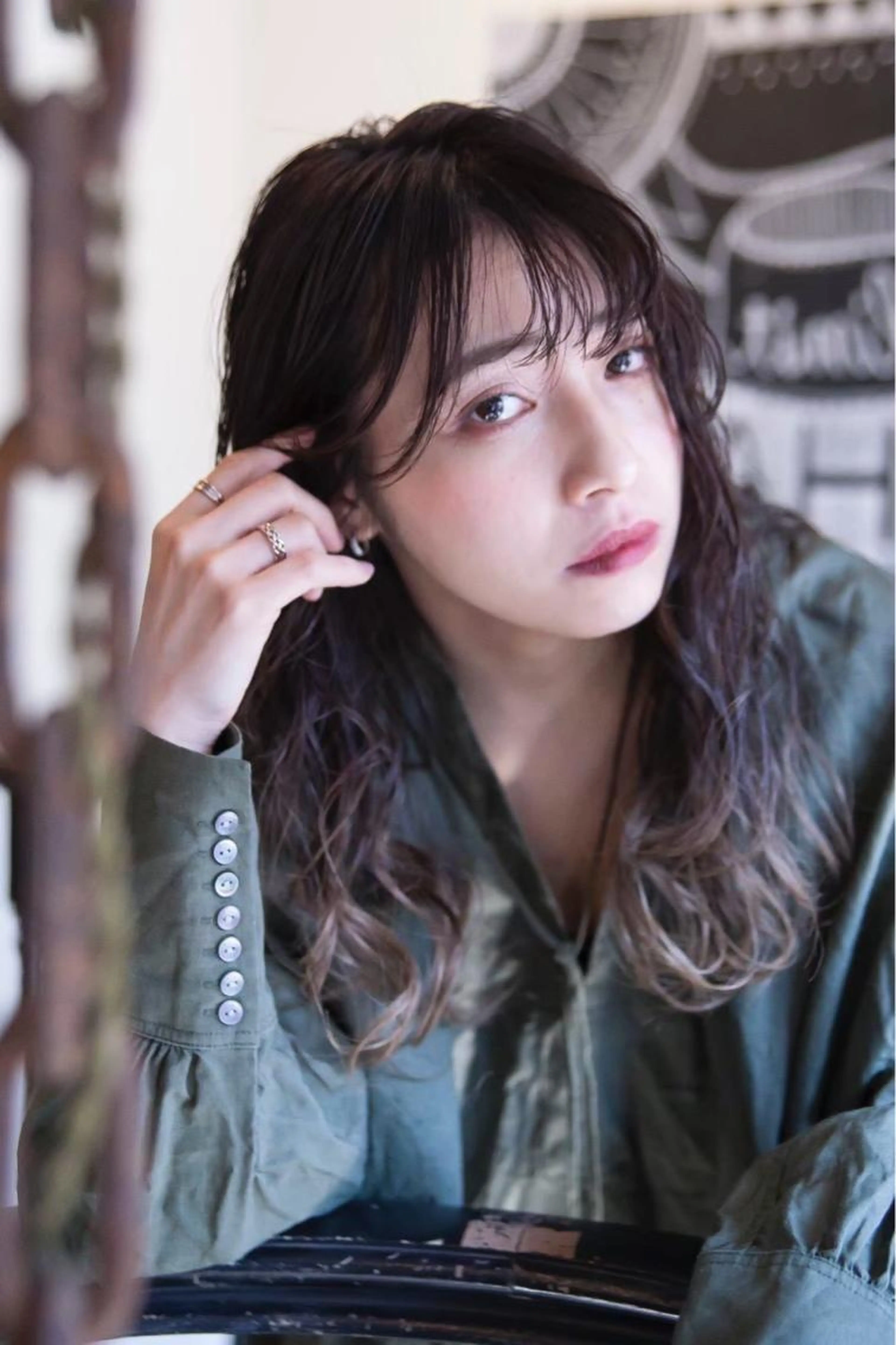 [🐠イメチェンフルコース🐠]🌟カット+透明感カラー+パーマ+5ステップトリートメント🌟の写真