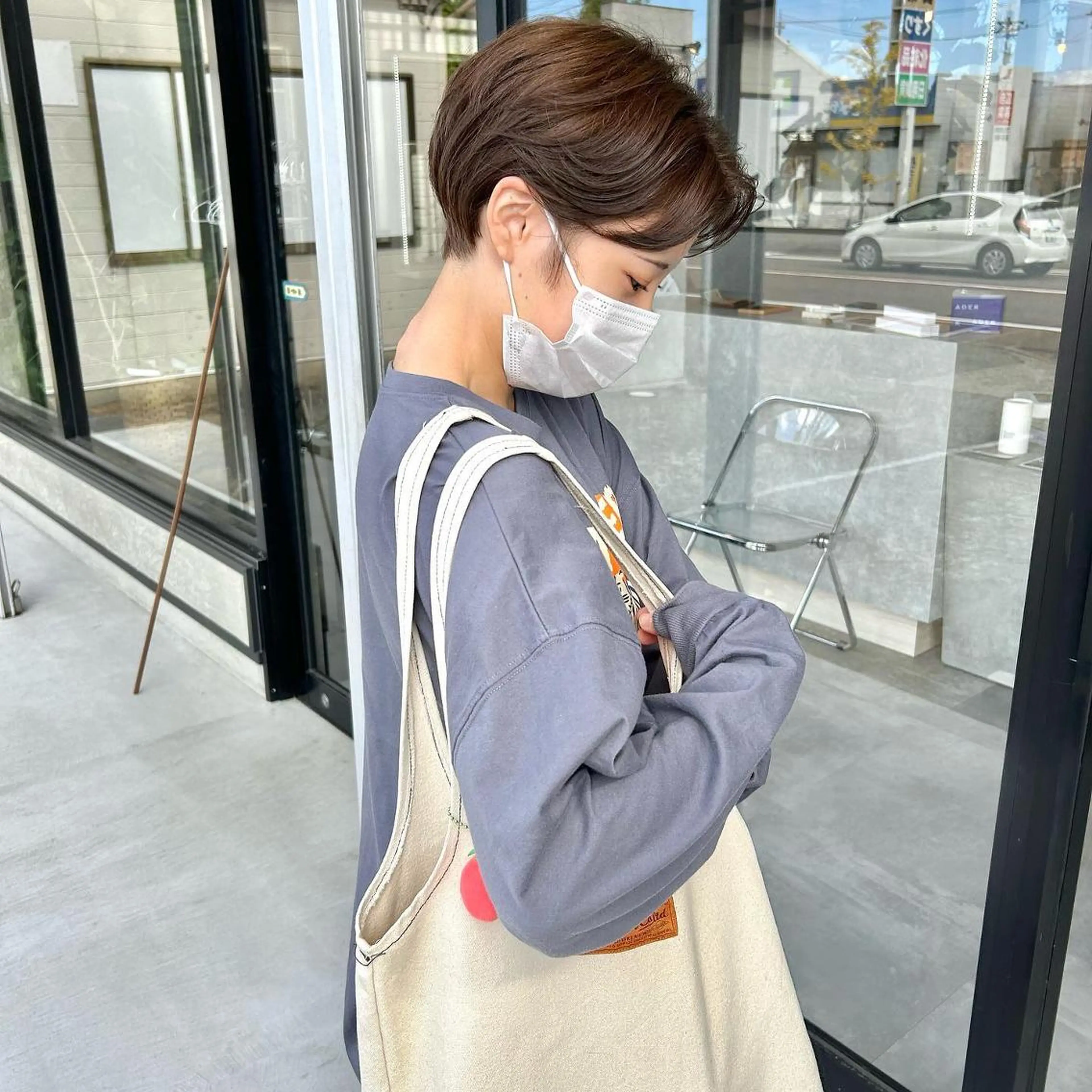 ショート 河原 亮のヘアスタイル