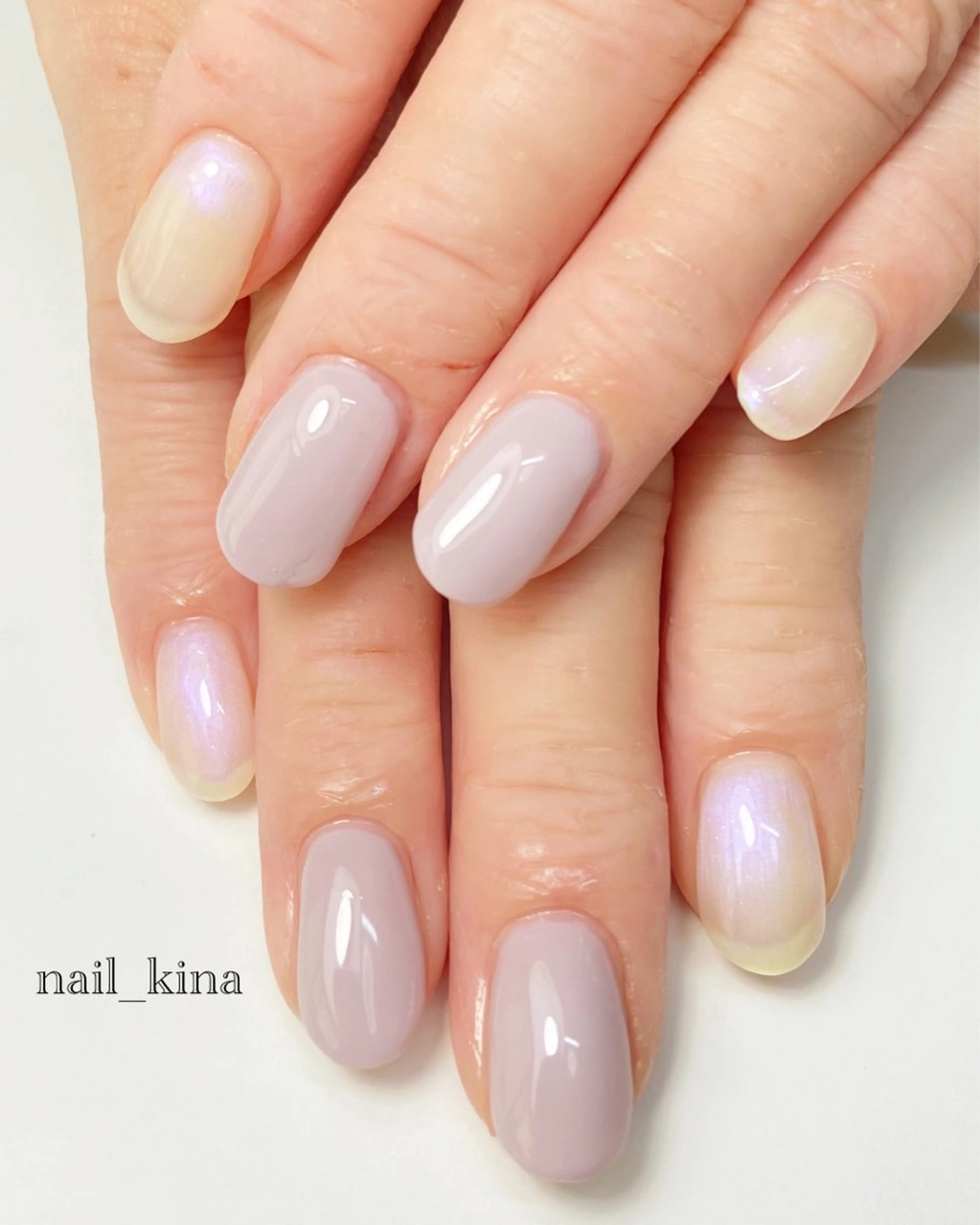 ネイル ワンカラーネイル nail_ kinaのネイルデザイン