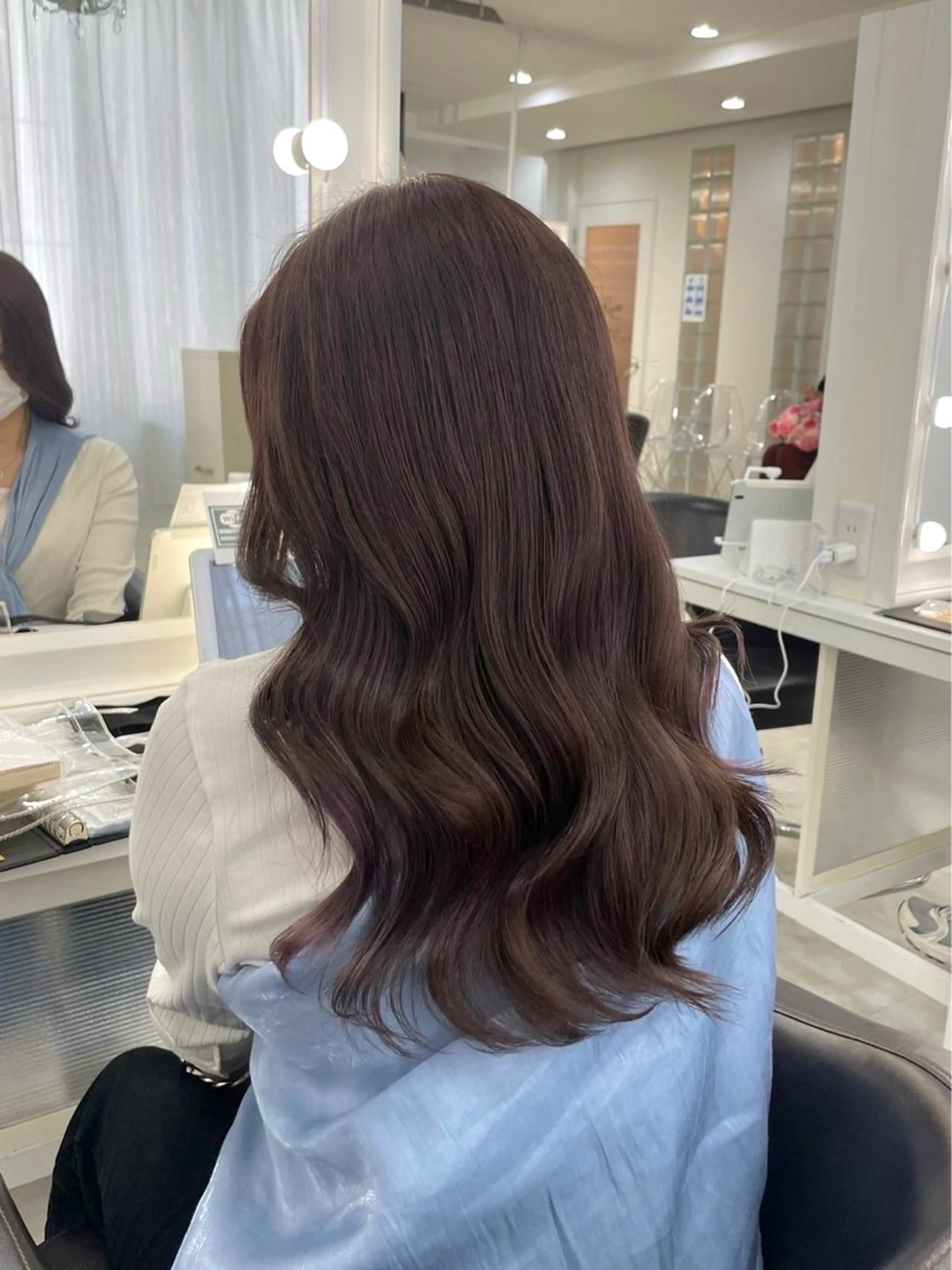 ロング カラー 艶カラー/アレンジ 🪞🎀✨️hinaのヘアスタイル