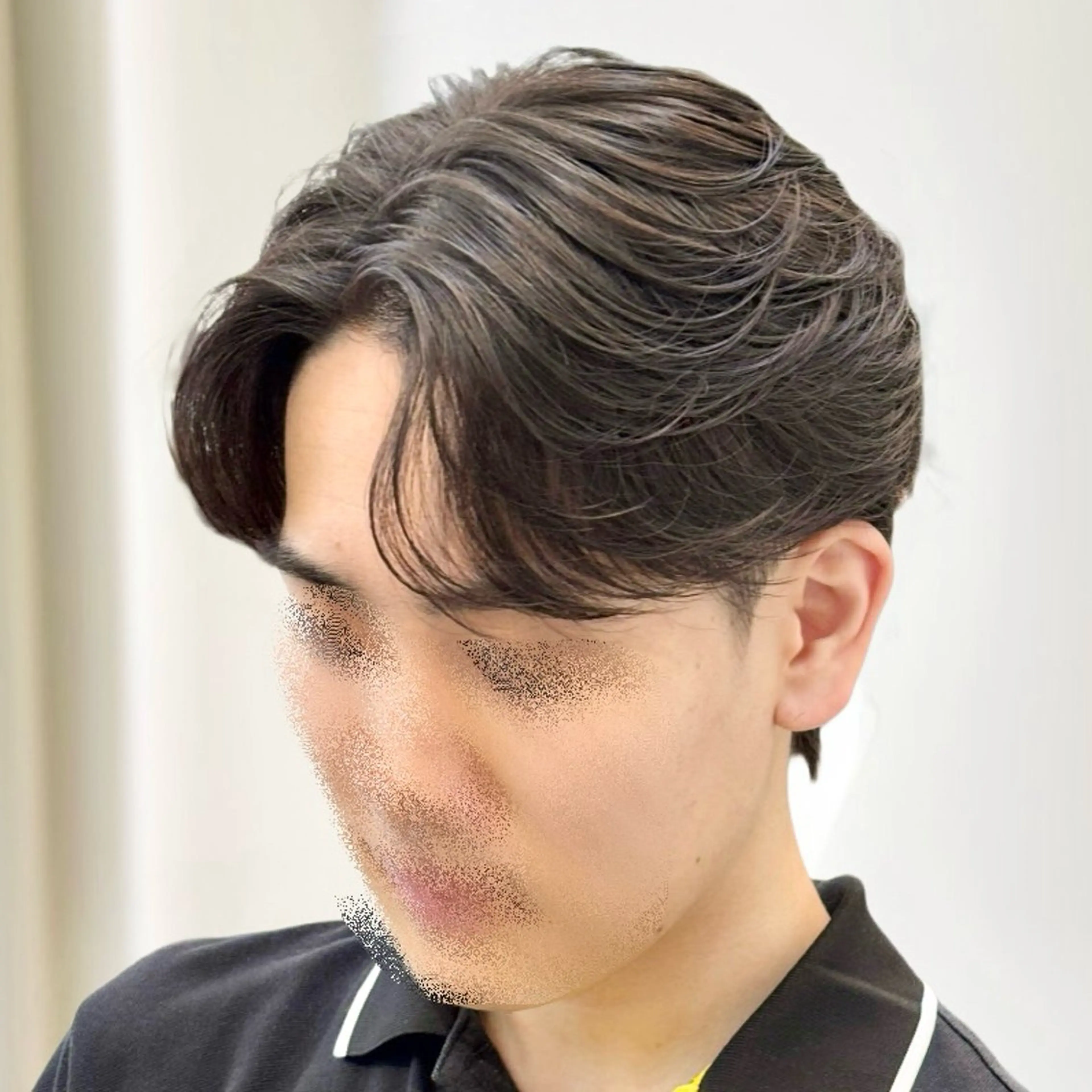 パーマ メンズ カルマパーマ メンズパーマ カット パーマ Vicke所属・メンズ専門/韓国風 ❤️🔥吉野あいかのヘアスタイル