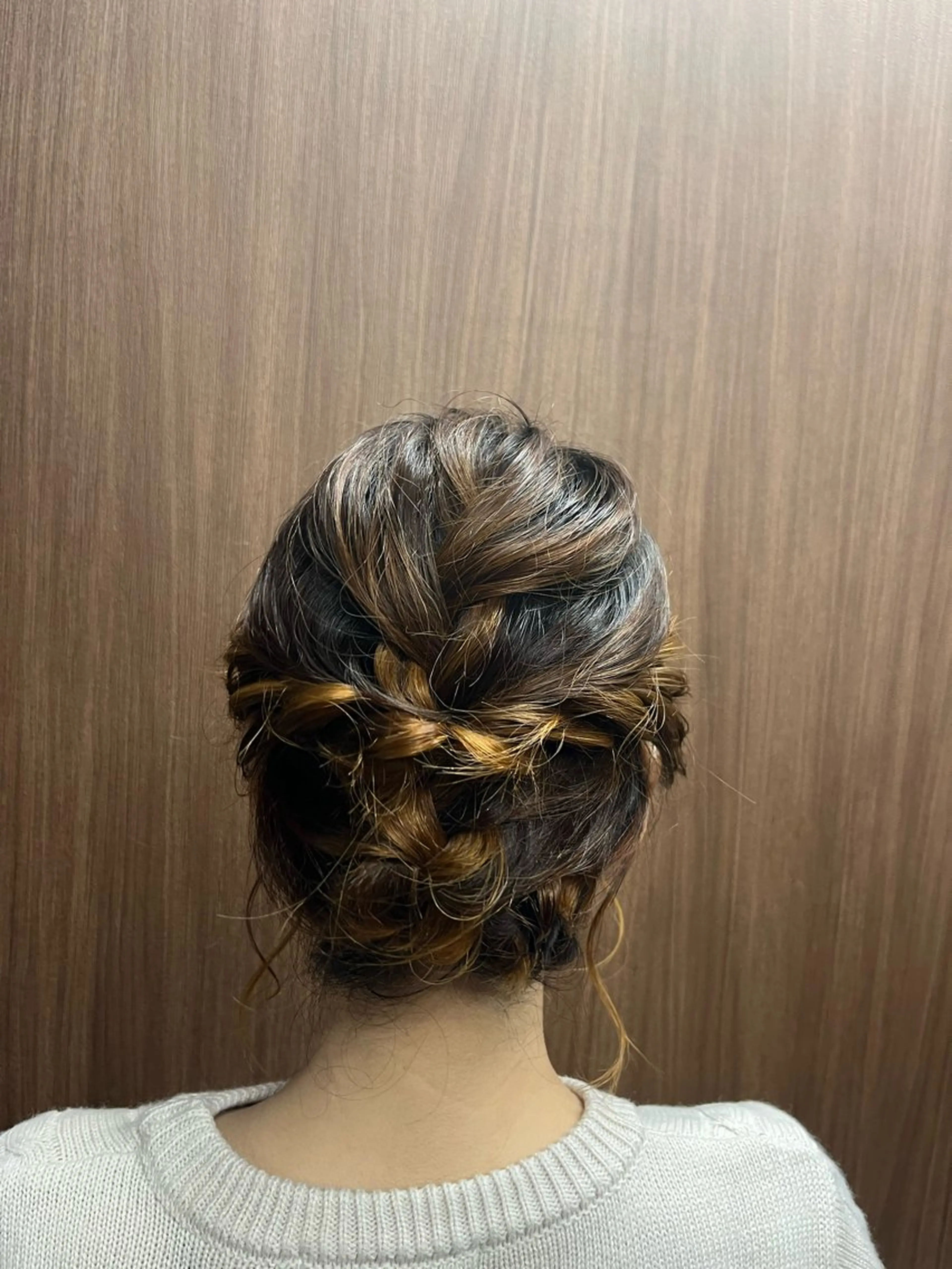 ミディアム ヘアアレンジ 結婚式・ブライダル ボブ mok所属・mok 🫧ayaneのヘアスタイル
