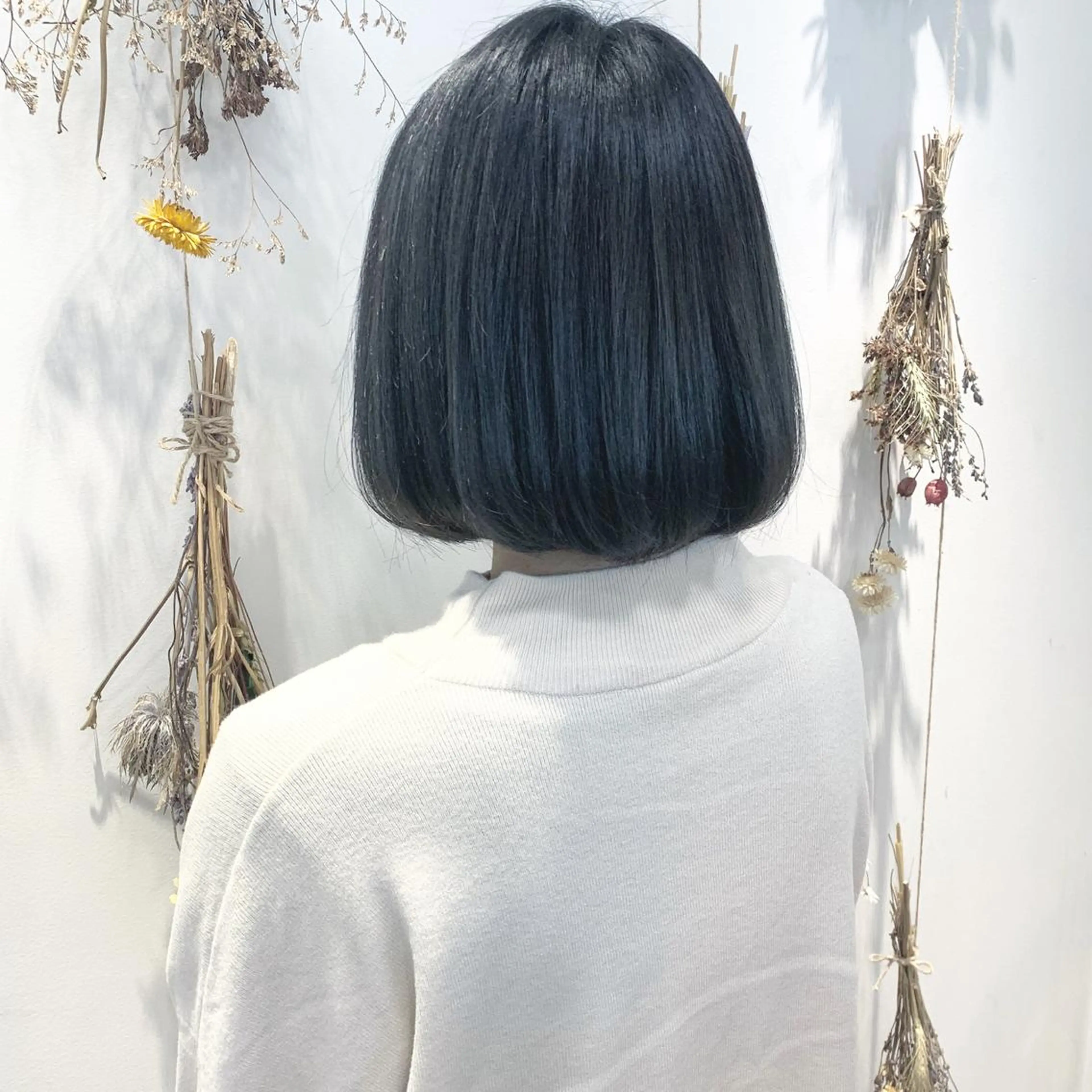 ミディアム カラー 縮毛矯正/髪質改善 /韓国風　山川春輝のヘアスタイル