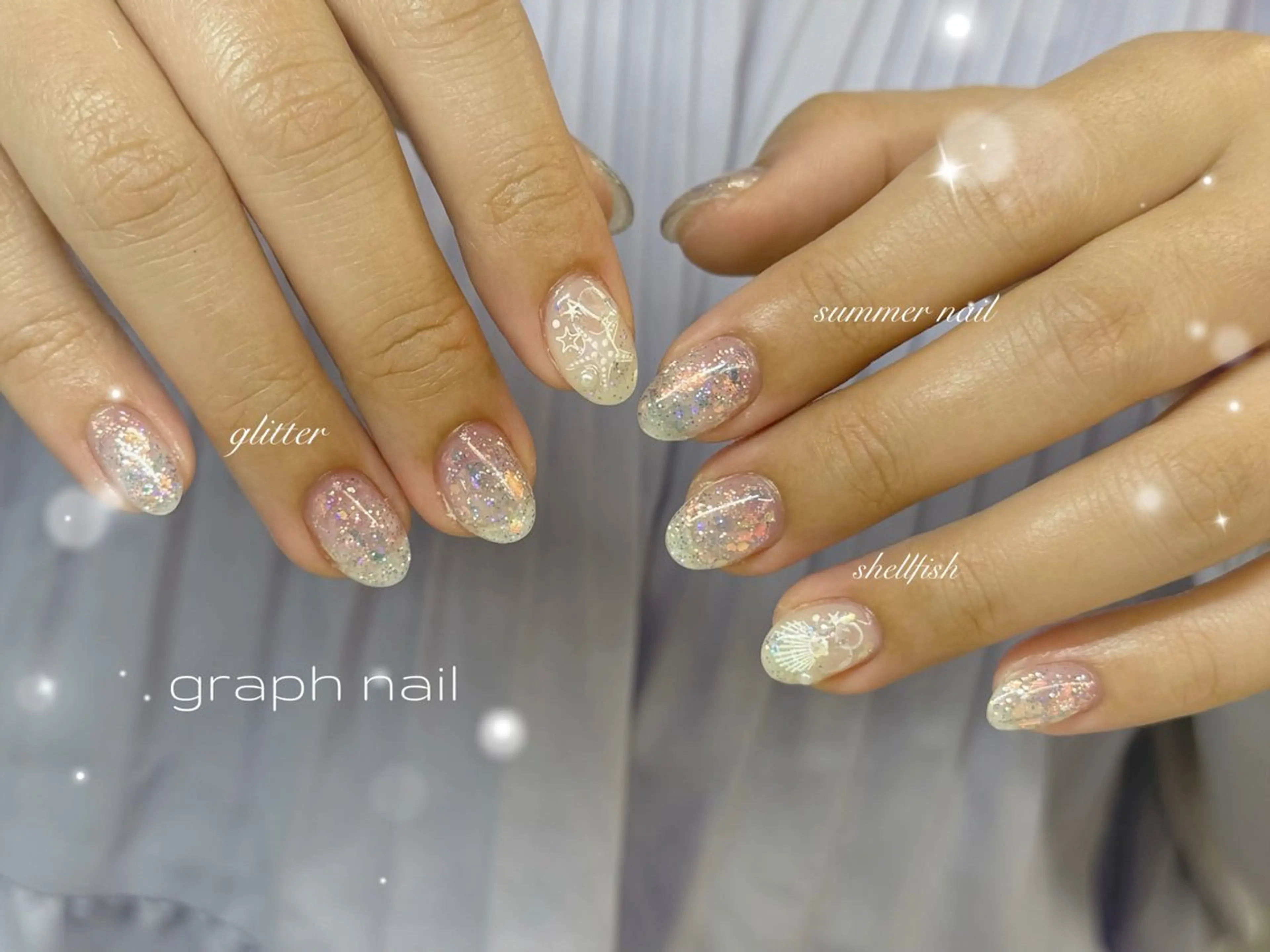 ネイル ハンドネイル graph nail【グラフ ネイル】所属・graphnail‪ ‪‪❤︎‬manaのネイルデザイン