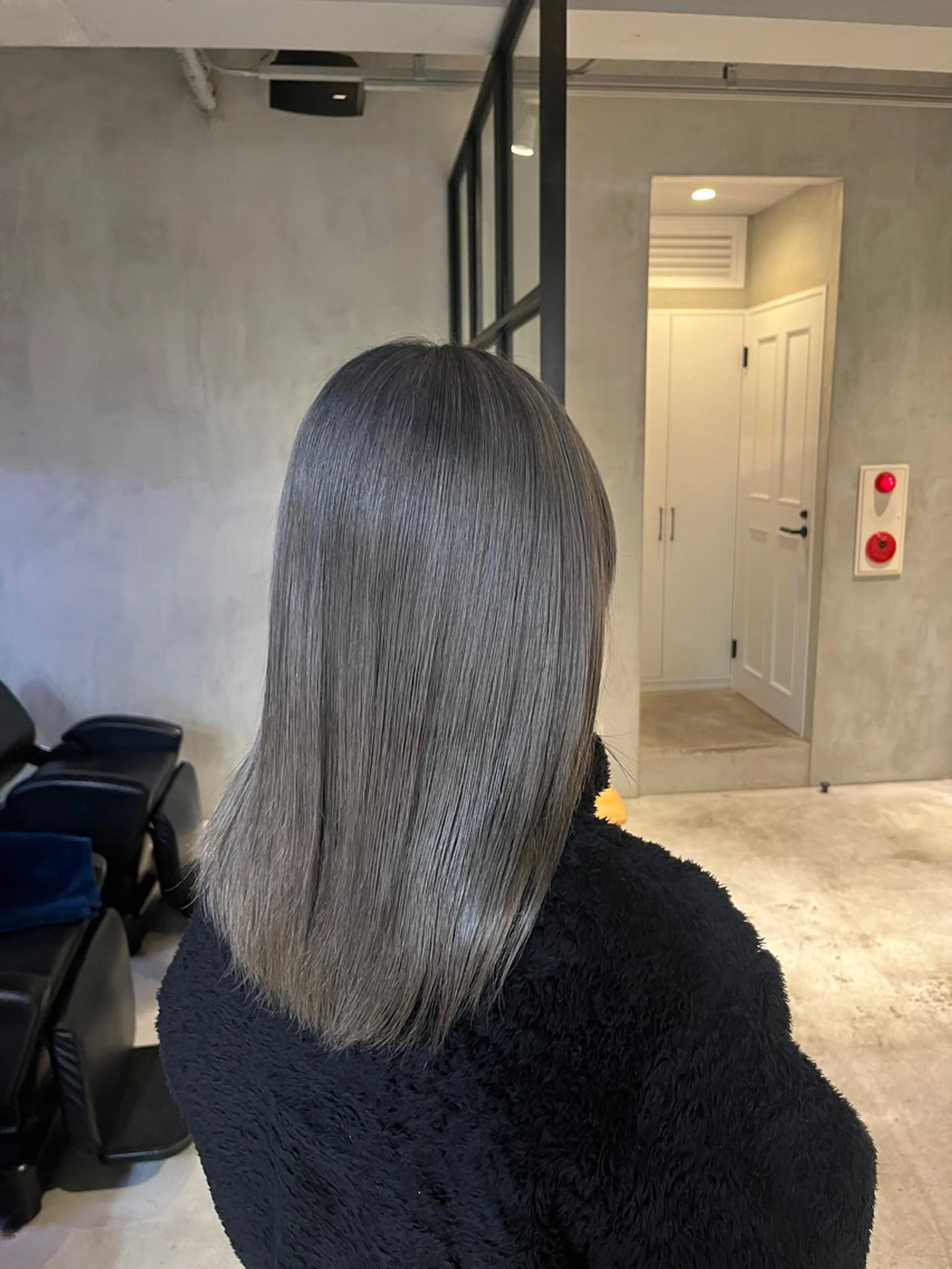 セミロング カラー ヘアカラー elima 調布所属・ちせ/ 透明感カラー /調布˚ 🦢₊✧のヘアスタイル