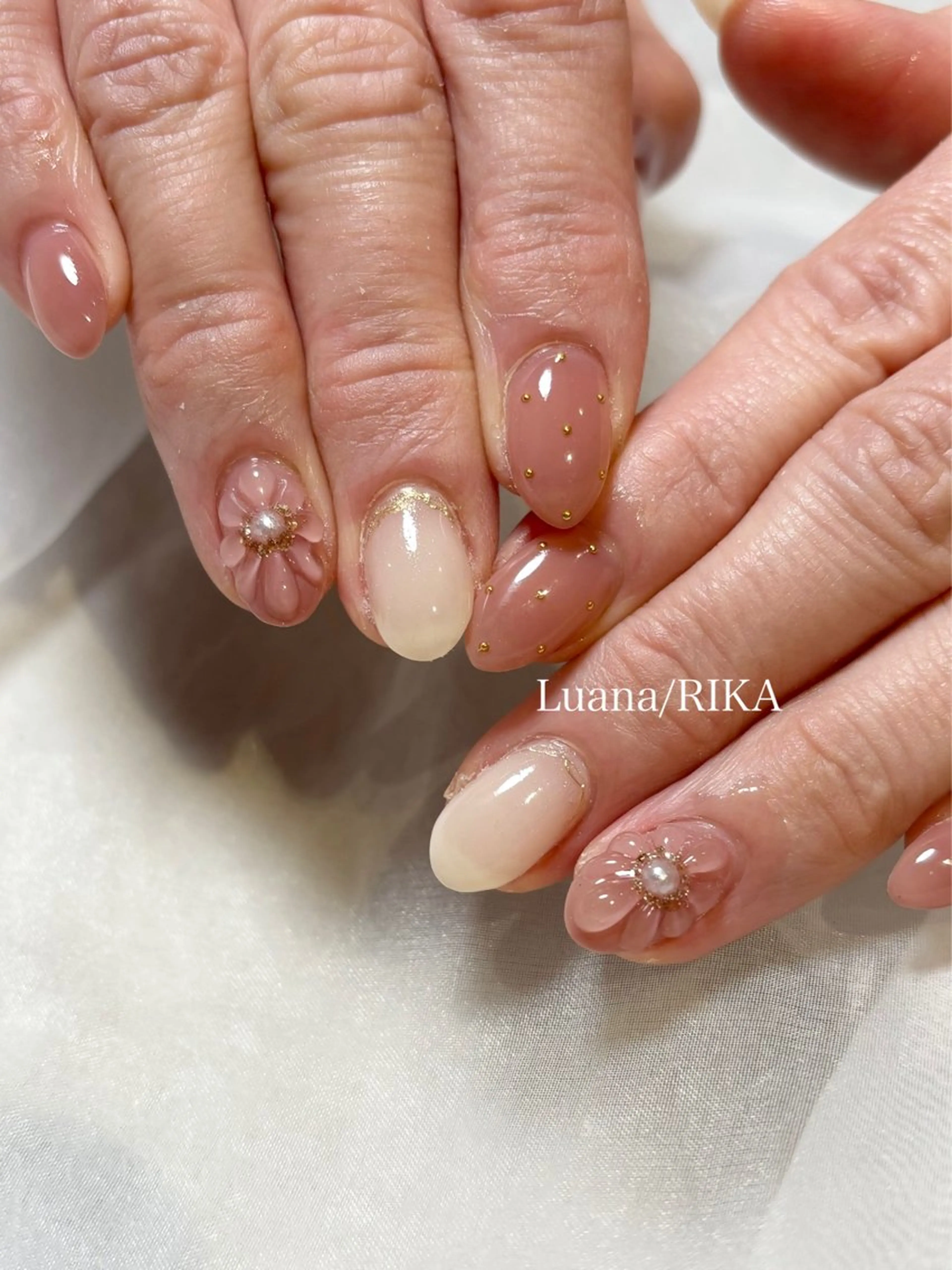 ネイル ハンドネイル Nail Salon Luana Rikaのネイルデザイン